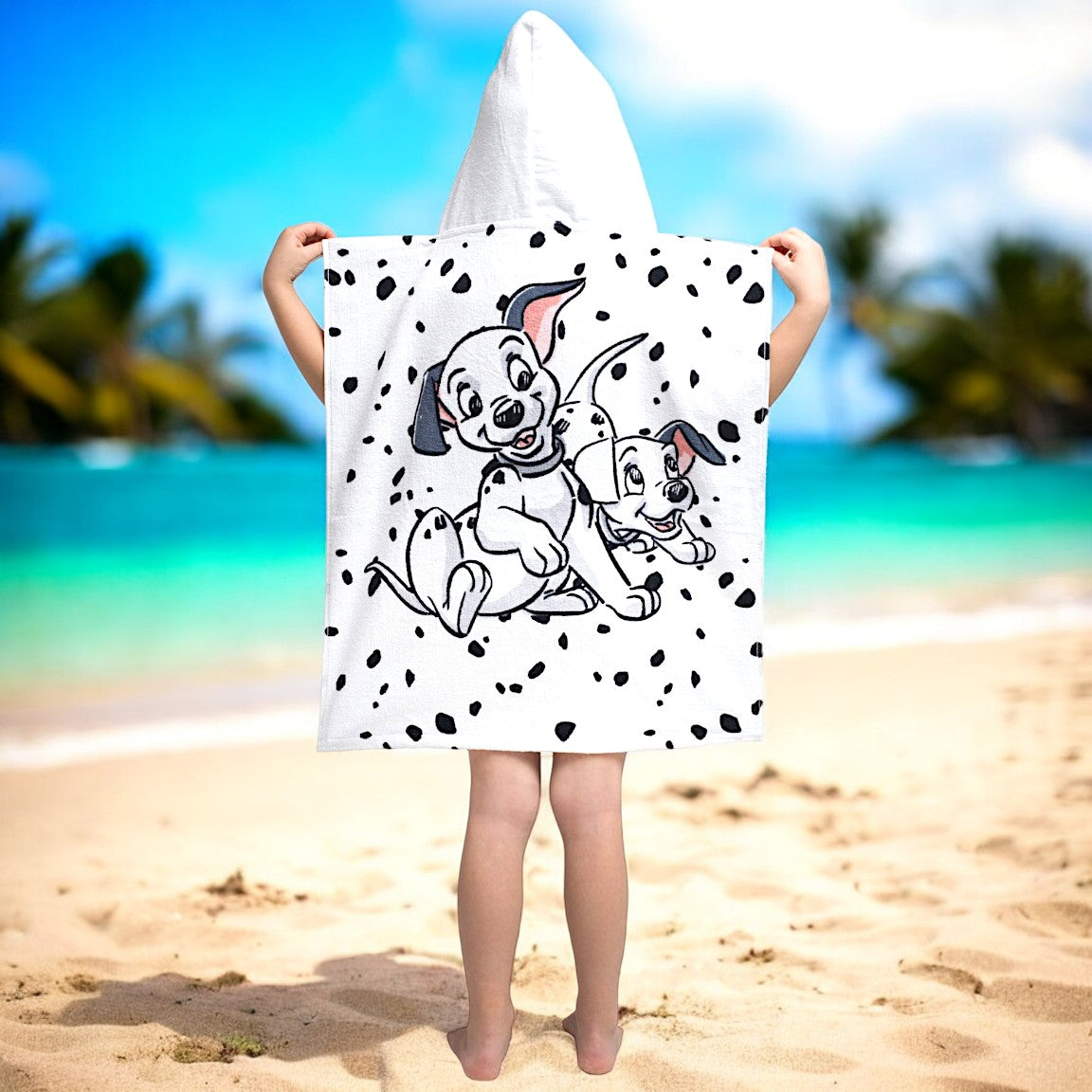 101 Dalmatiner Badeponcho 50 x 115 cm
