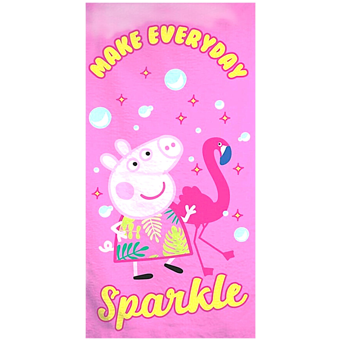 Peppa Pig Bade-/Strandtuch 70 x 140 cm