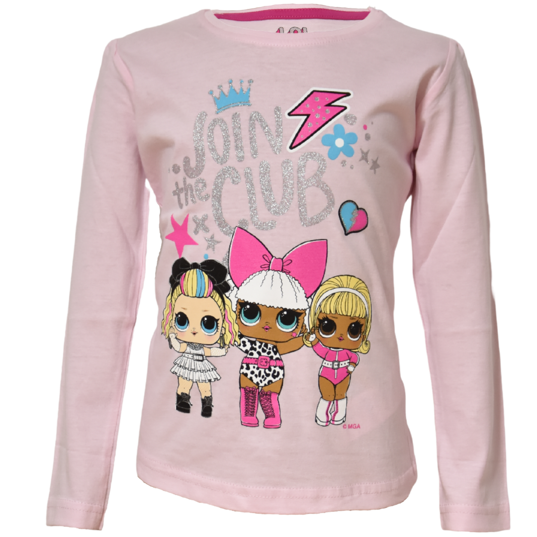 L.O.L. Langarmshirt für Mädchen Gr. 104 - 116 cm