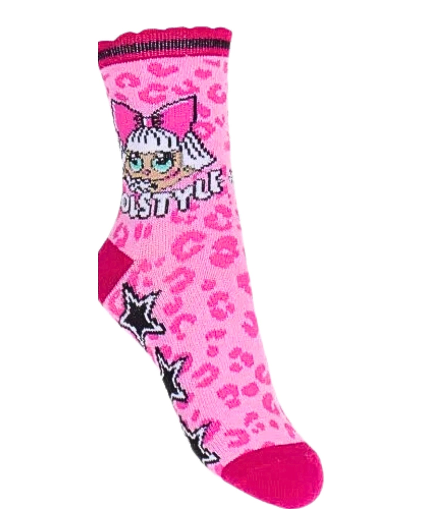 L.O.L. Surprise Kindersocken 3er - Pack Gr. 23-30