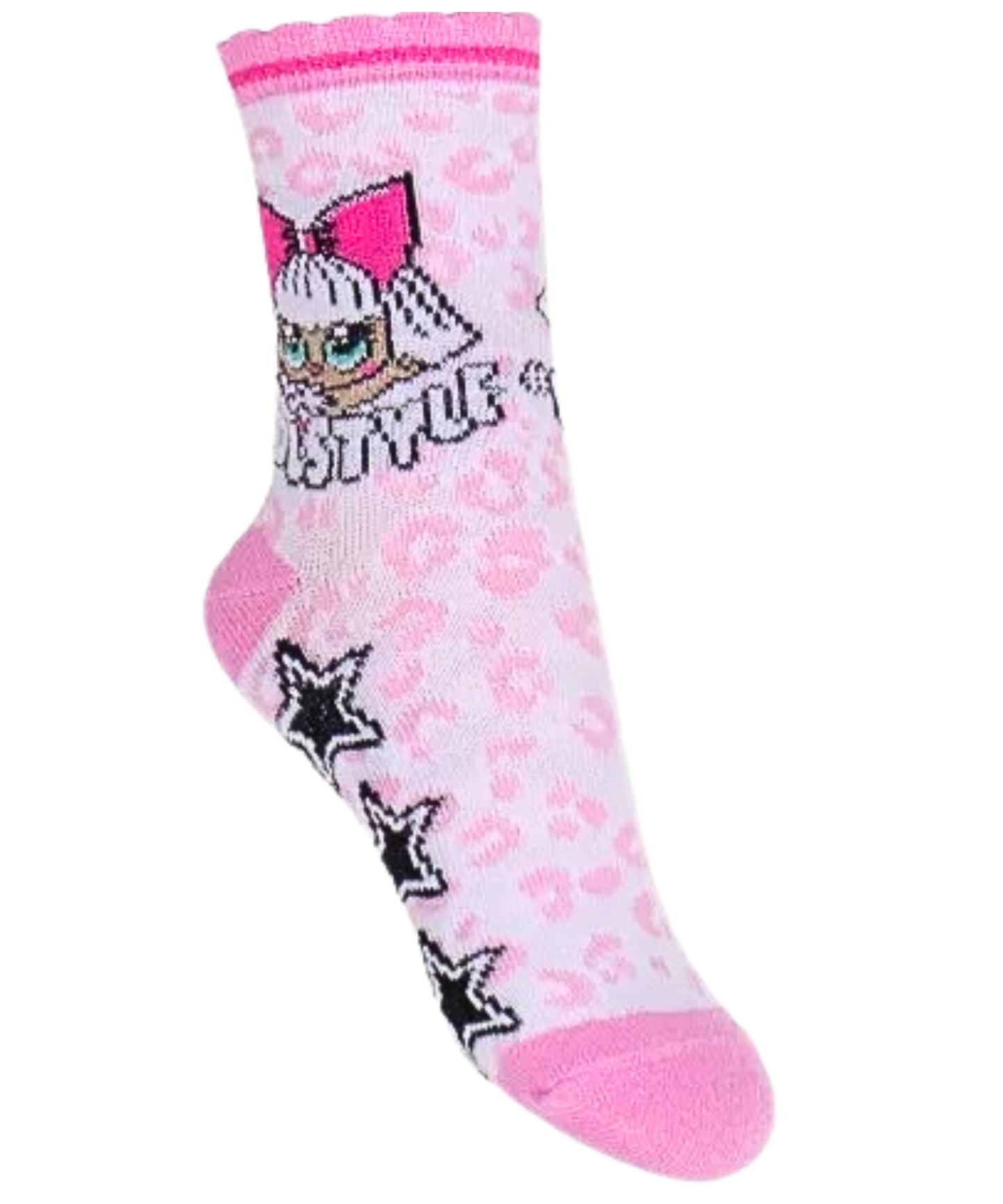 L.O.L. Surprise Kindersocken 3er - Pack Gr. 23-26