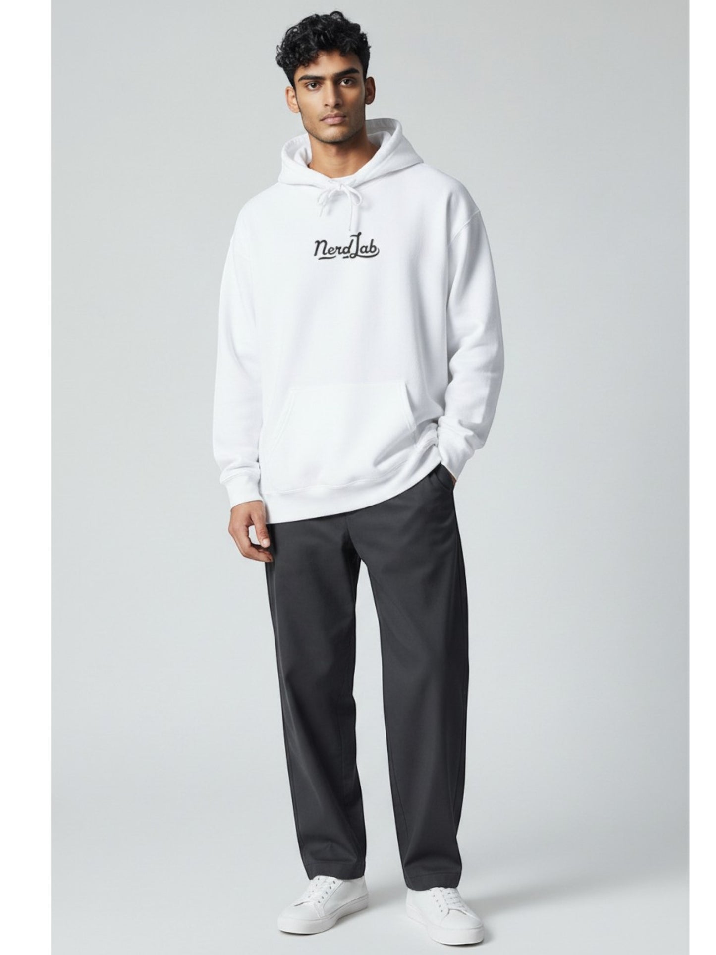 Gamer Headset Hoodie - "Press Start" Controller & Name Graphic