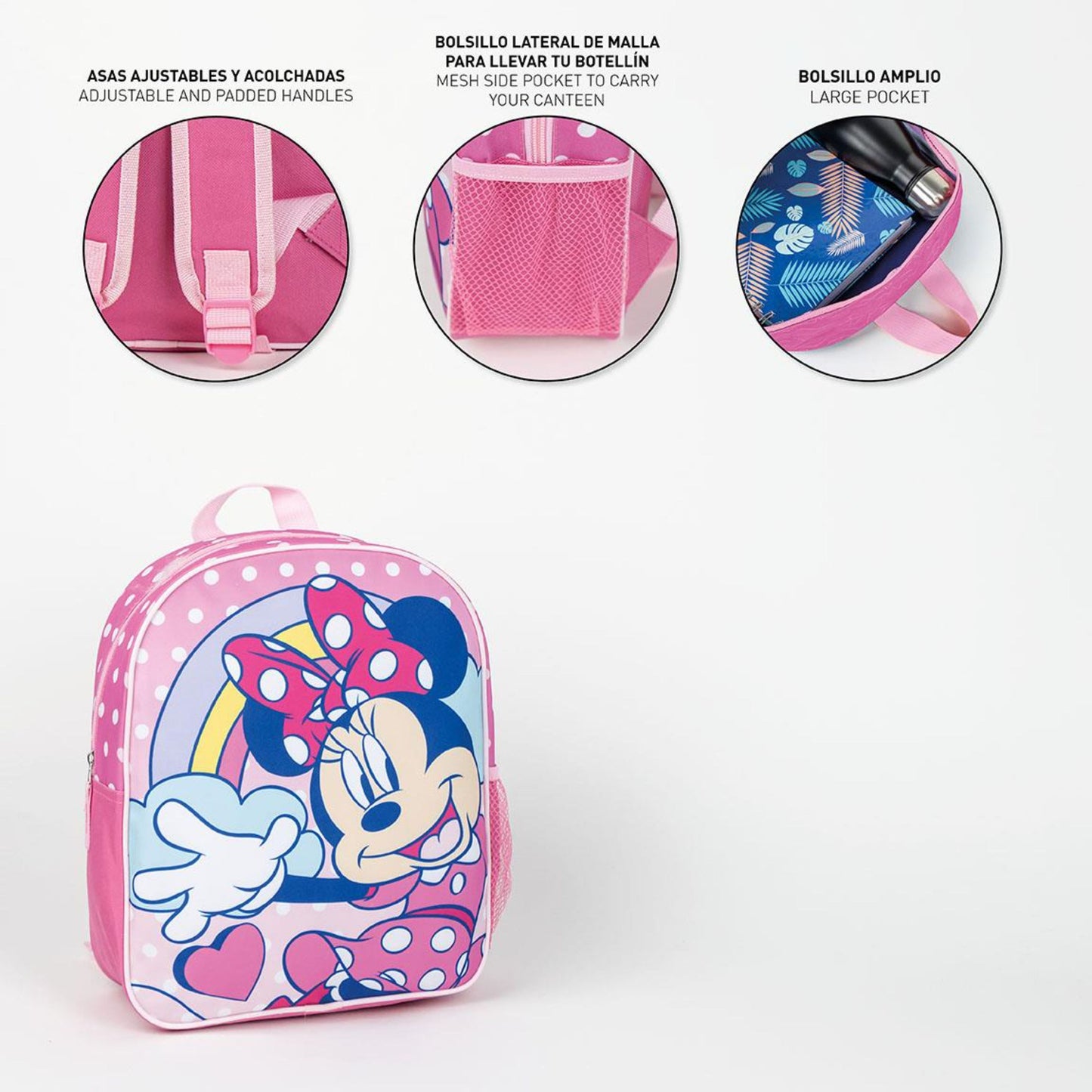 Minnie Mouse Kinderrucksack 29x25x10 cm