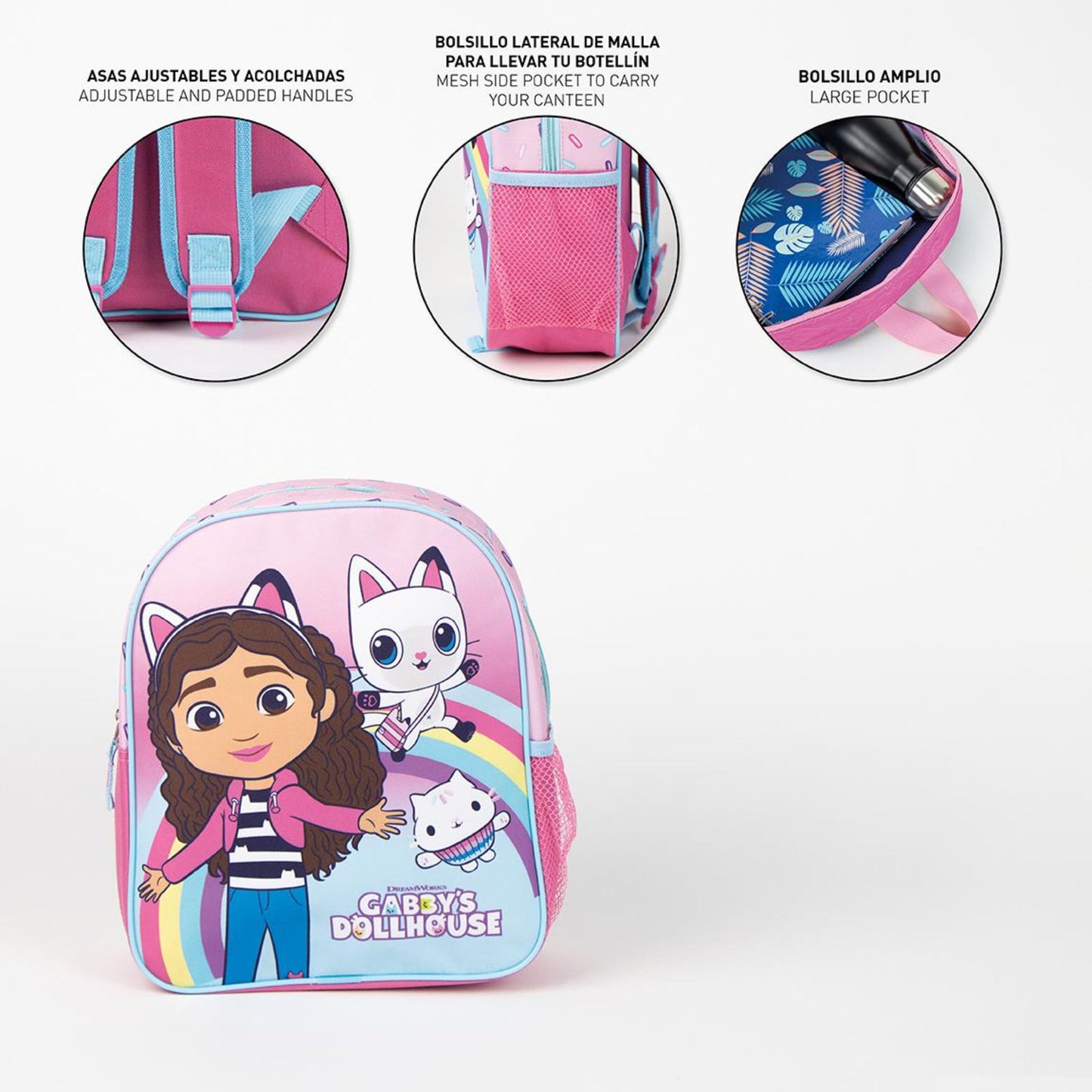 Gabby´s Dollhouse Kinderrucksack 29x25x10 cm