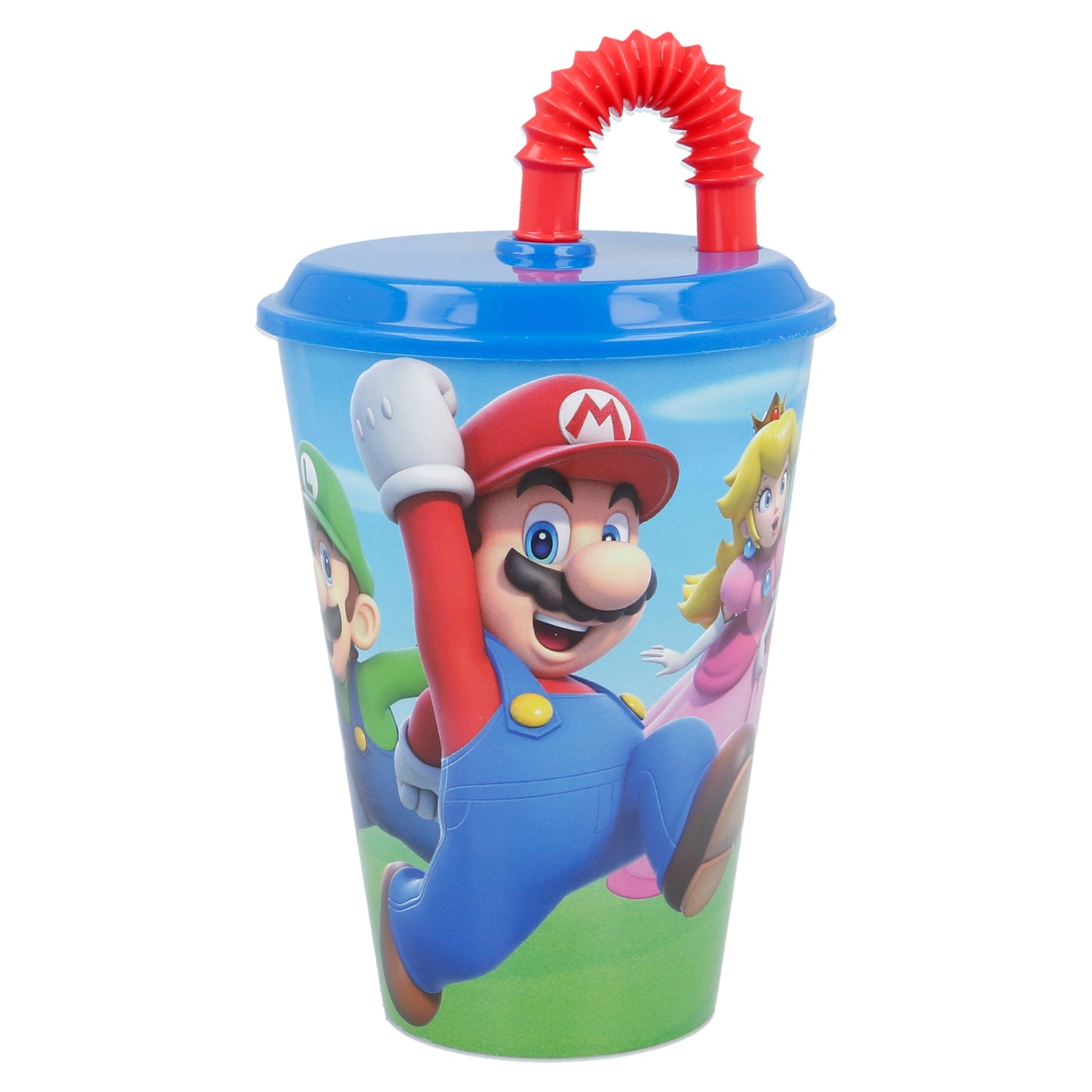 Super Mario Trinkbecher mit Deckel