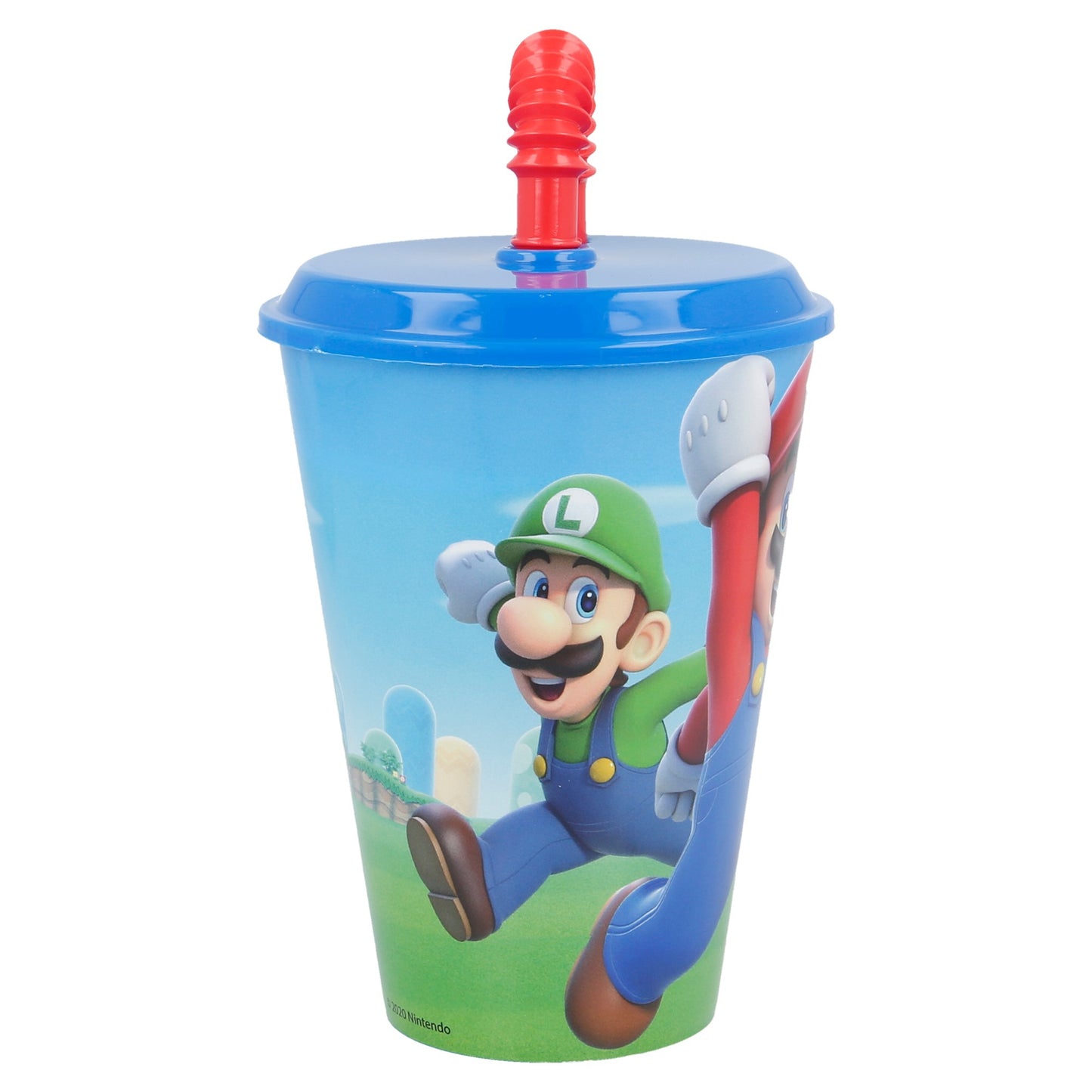 Super Mario Trinkbecher mit Deckel
