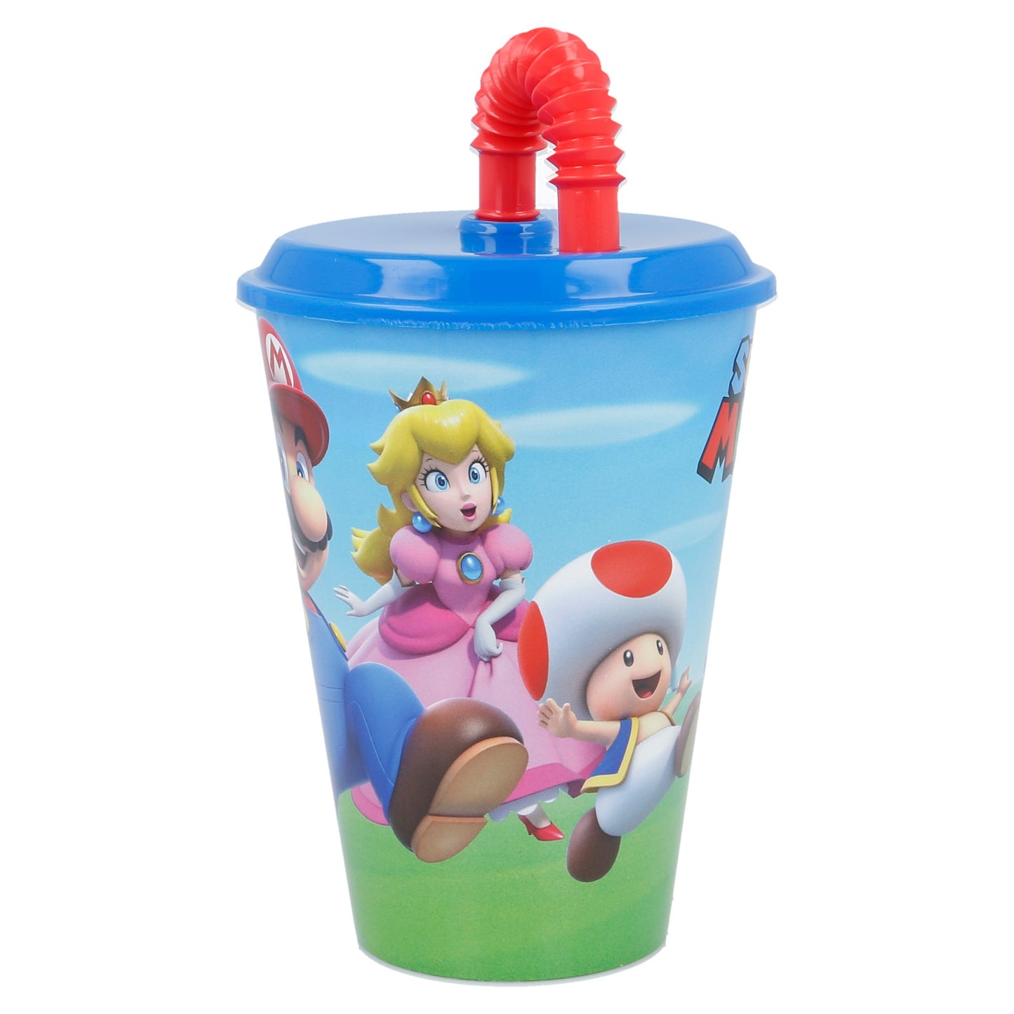 Super Mario Trinkbecher mit Deckel