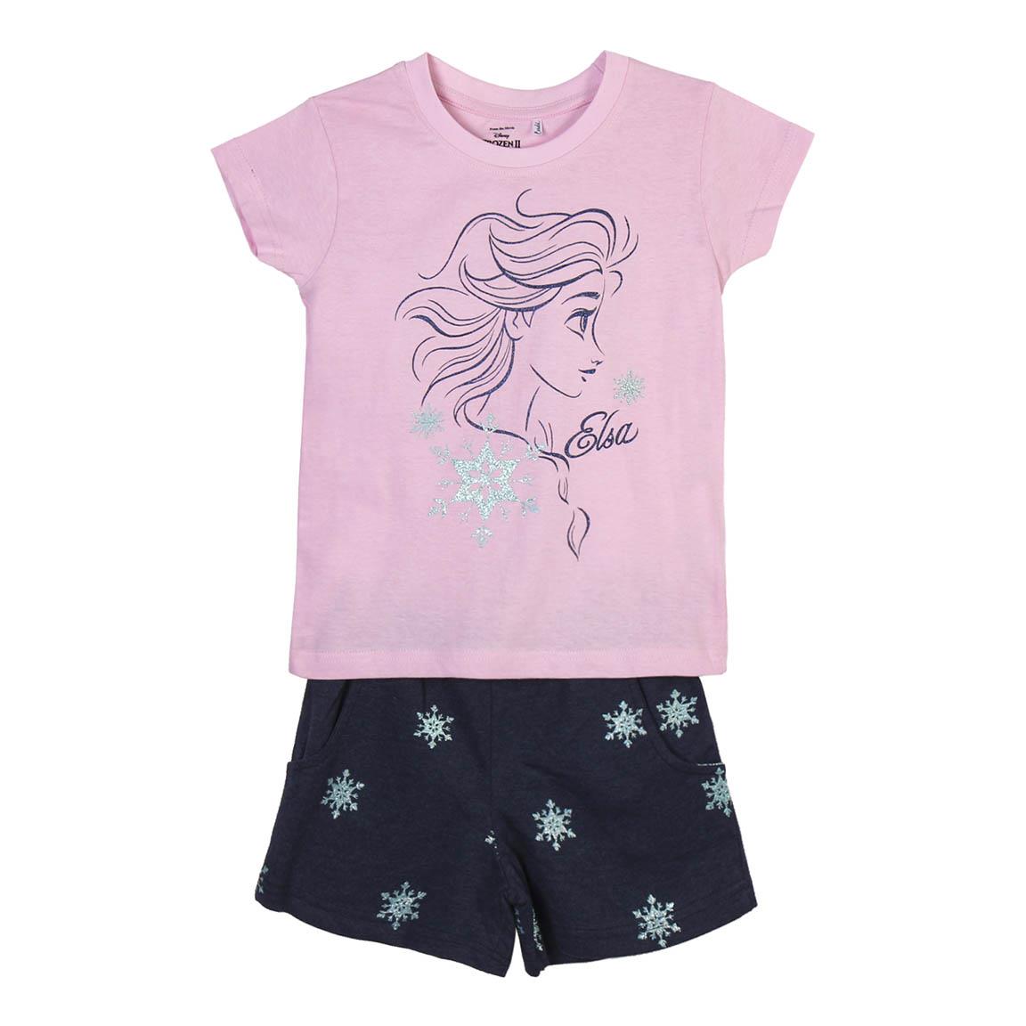 Frozen Set T-Shirt & Shorts für Mädchen