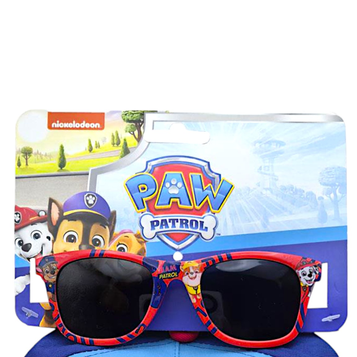 Paw Patrol Basecap Set mit Sonnenbrille
