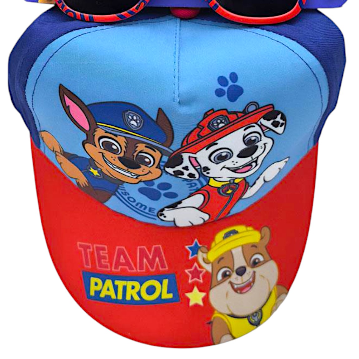 Paw Patrol Basecap Set mit Sonnenbrille