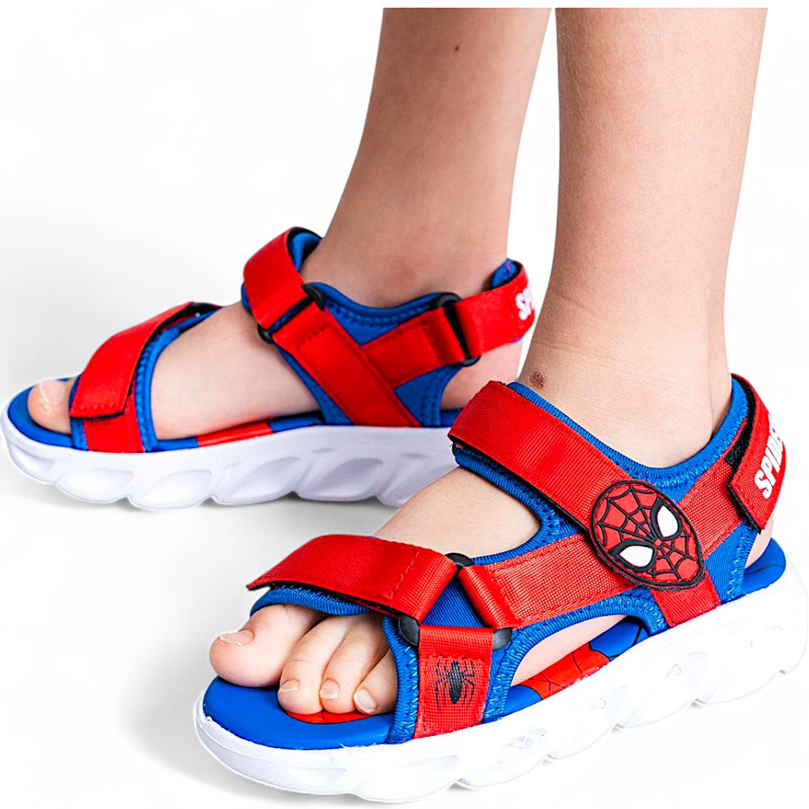 Spider-Man Sandalen mit Klettverschluss Gr. 24 - 31