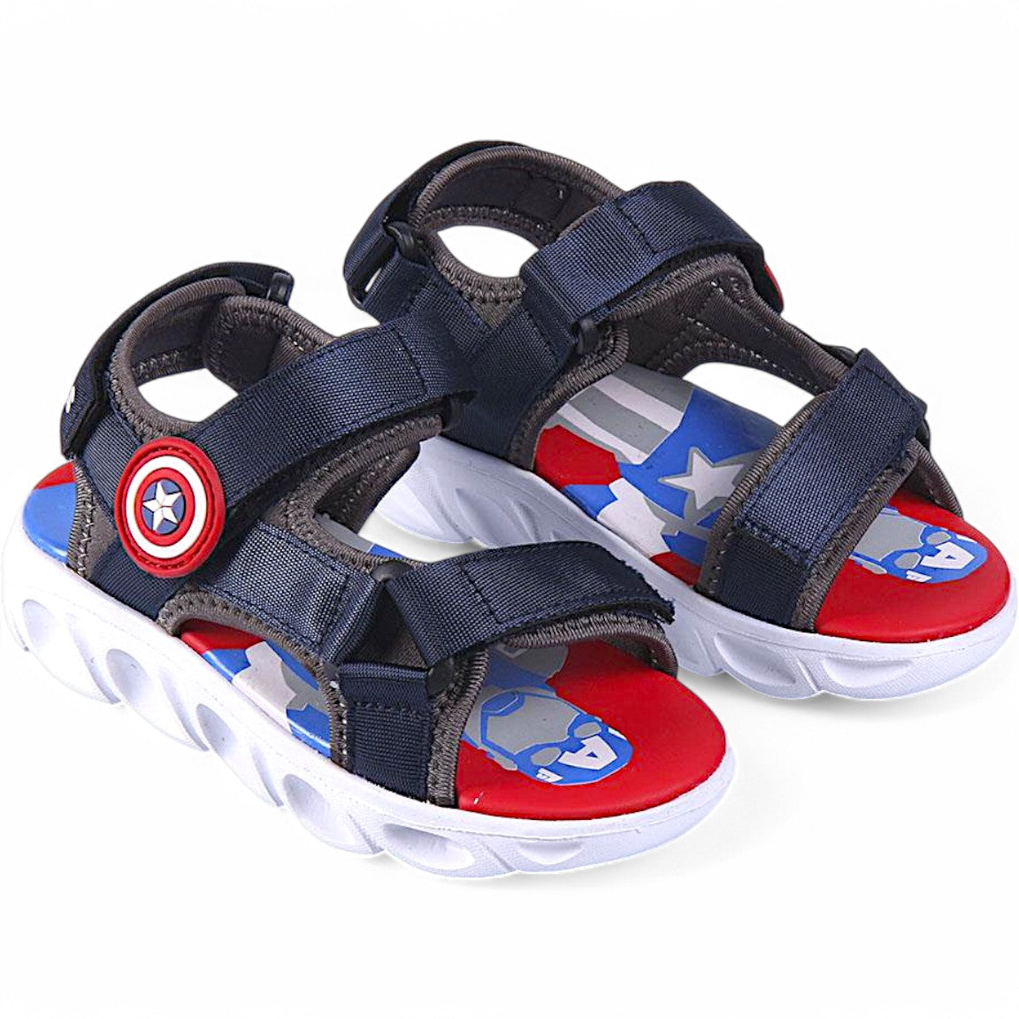 Captain America Sandalen mit Klettverschluss Gr. 25 - 32