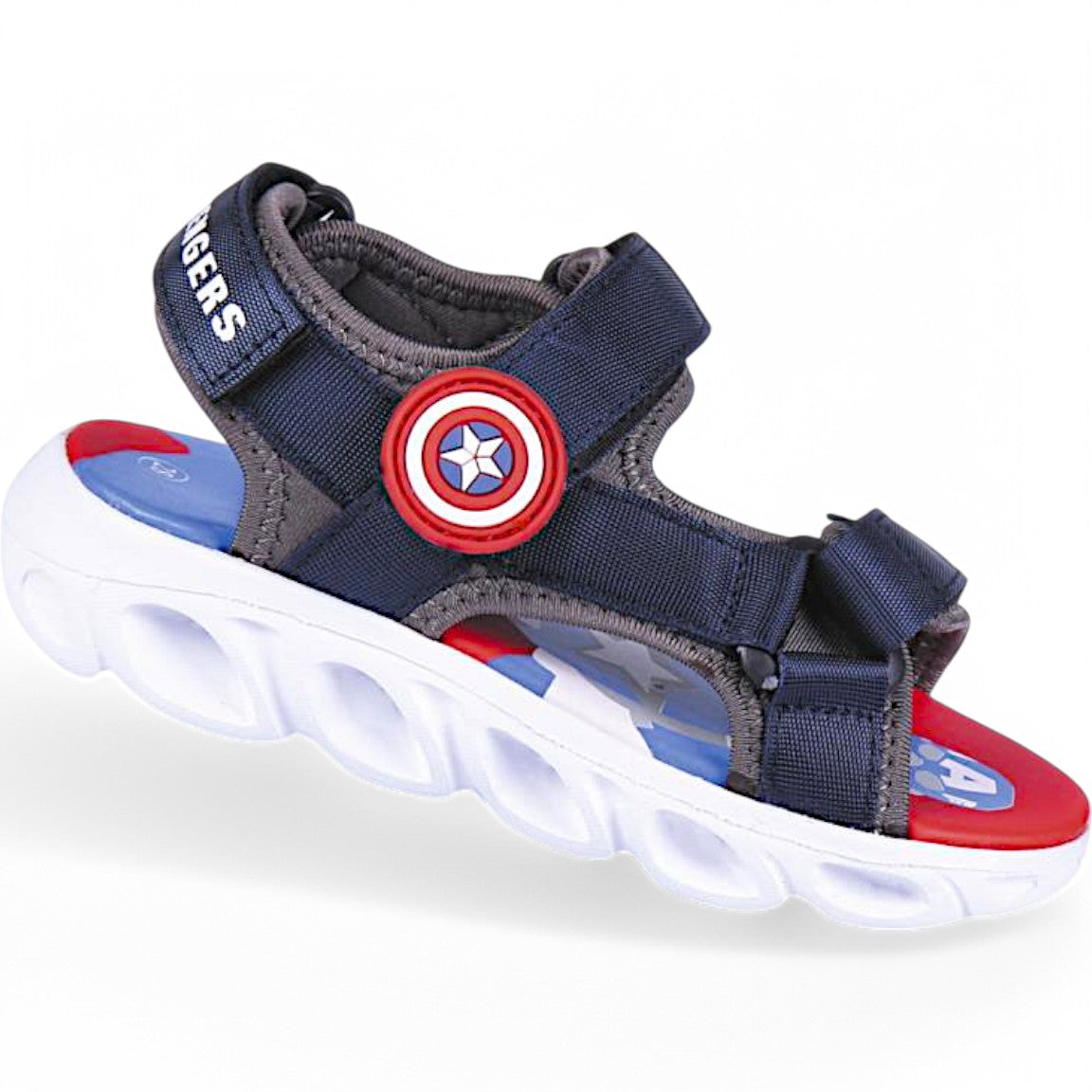 Captain America Sandalen mit Klettverschluss Gr. 25 - 32