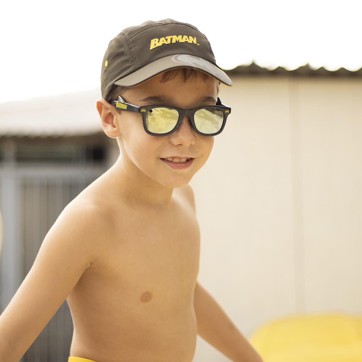 Batman Sonnenbrille mit Spiegeleffekt