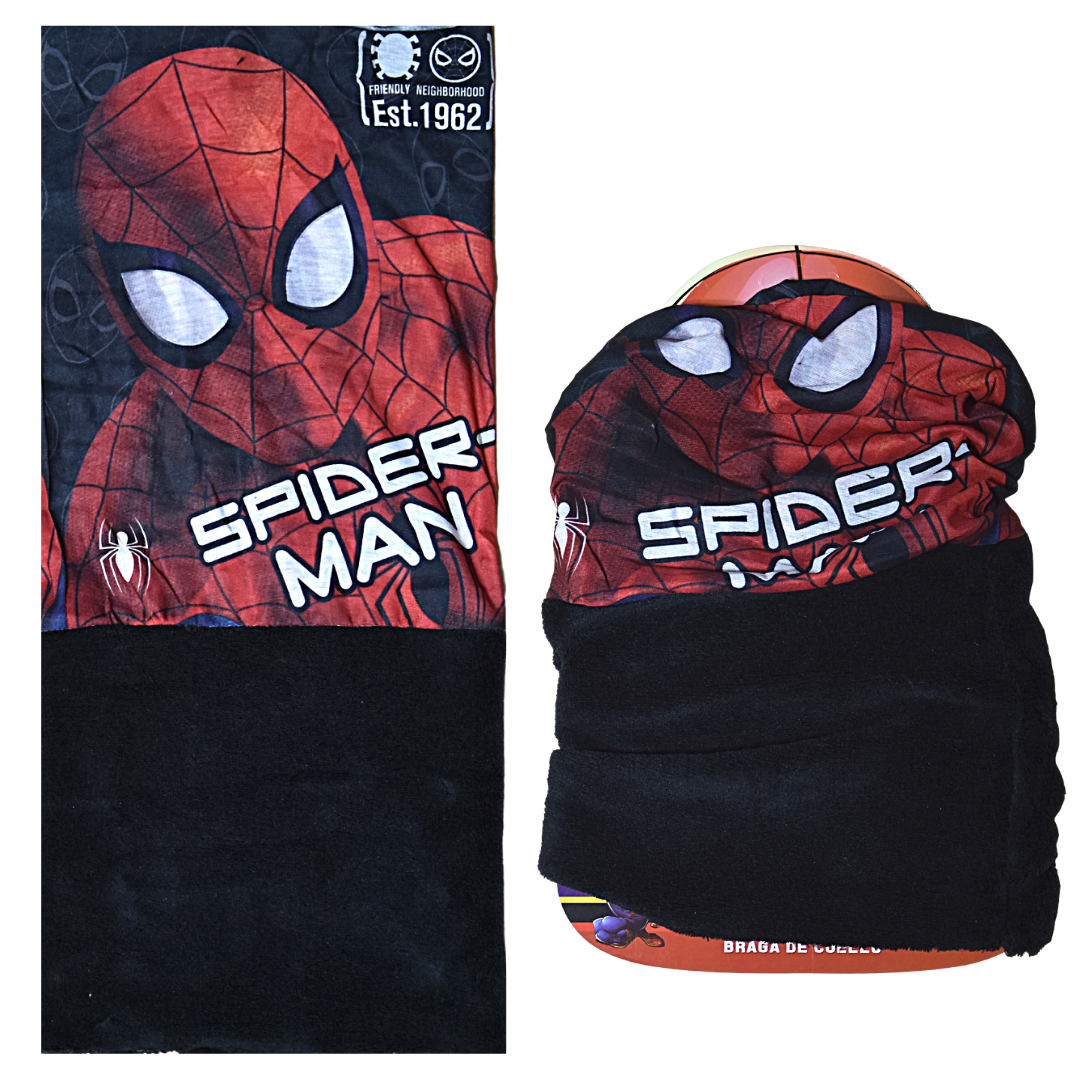 Spider-Man Loop - Schlauchschal mit Fleece