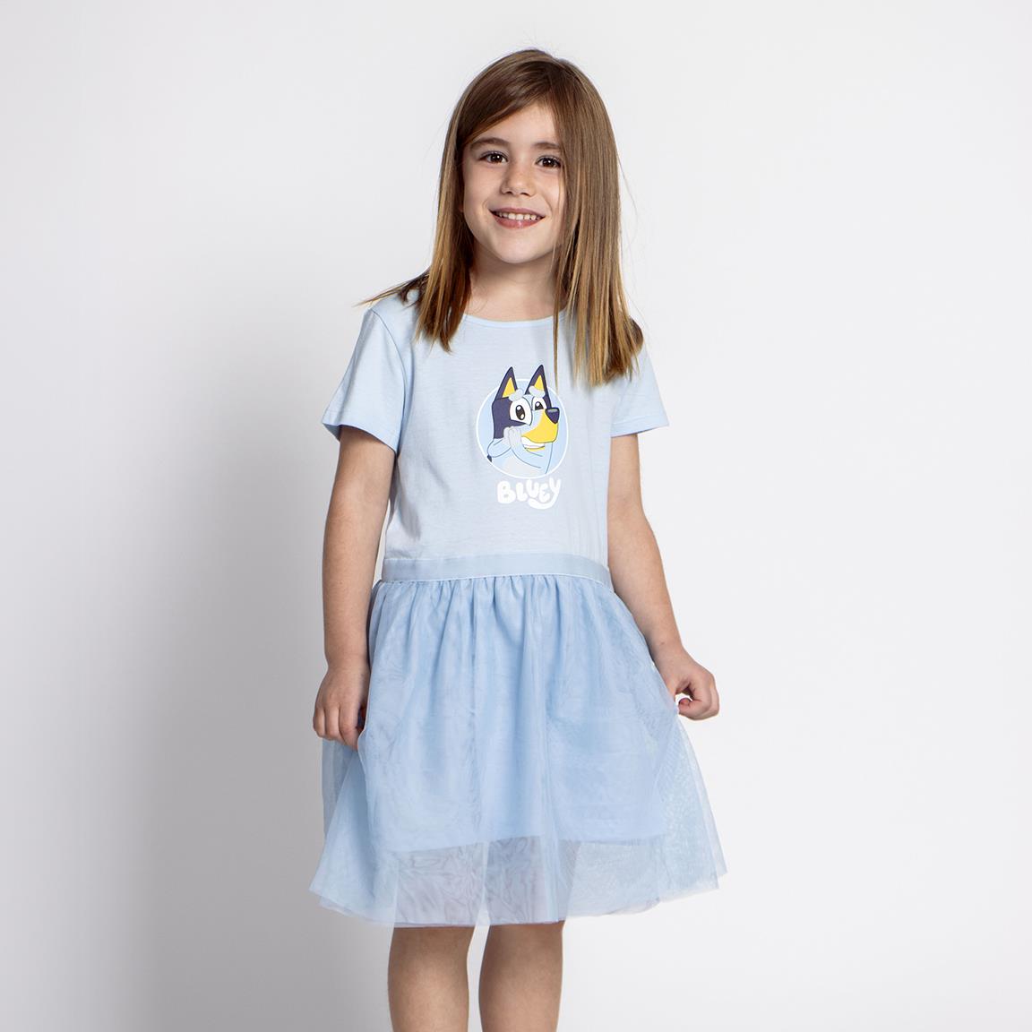 Bluey Sommerkleid mit Tüll