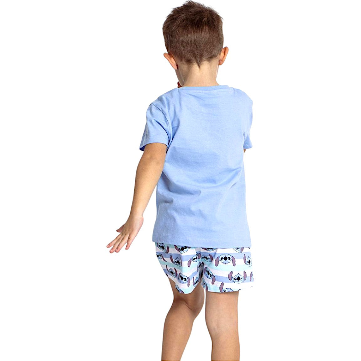 Schlafanzug kurz Lilo & Stitch für Kinder Gr.110-152 cm
