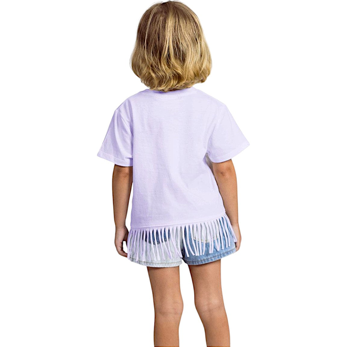 Minnie Mouse & Daisy T-Shirt für Mädchen mit Fransen Gr.98 -122 cm