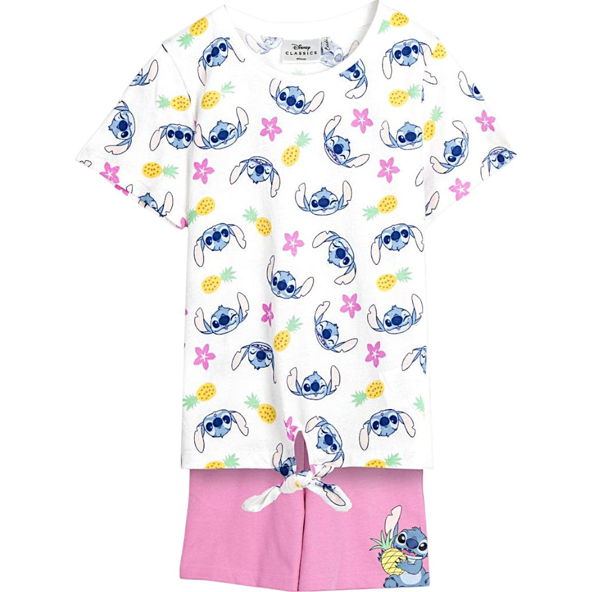 Lilo & Stitch Set T-Shirt & Shorts für Mädchen Gr. 110 - 152 cm