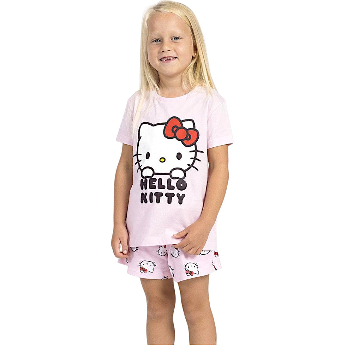 Schlafanzug kurz Hello Kitty Gr.104-140 cm
