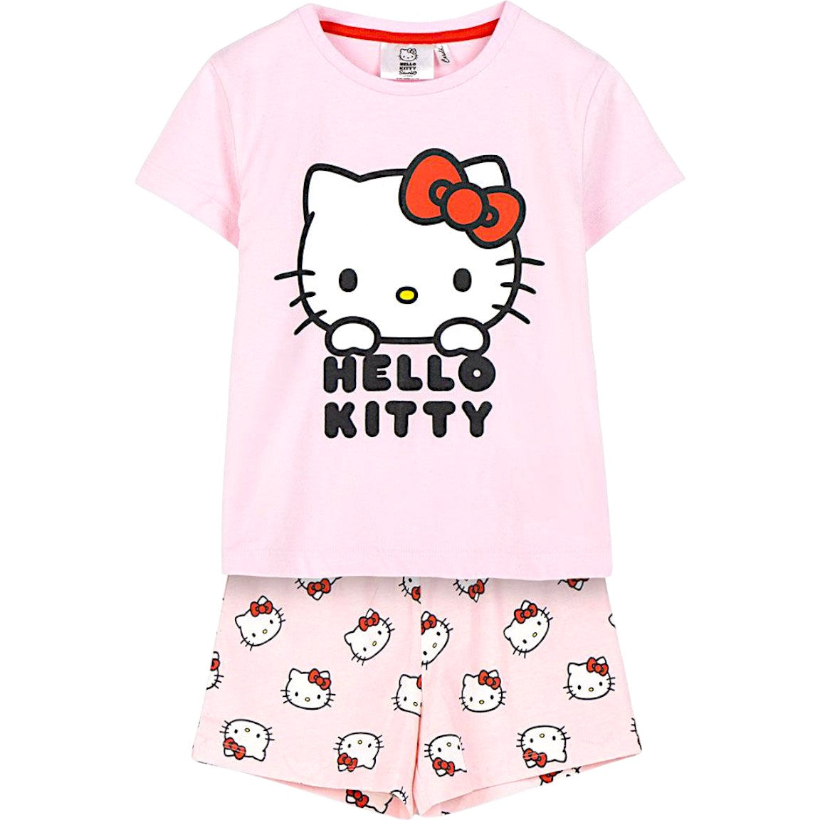 Schlafanzug kurz Hello Kitty Gr.104-140 cm