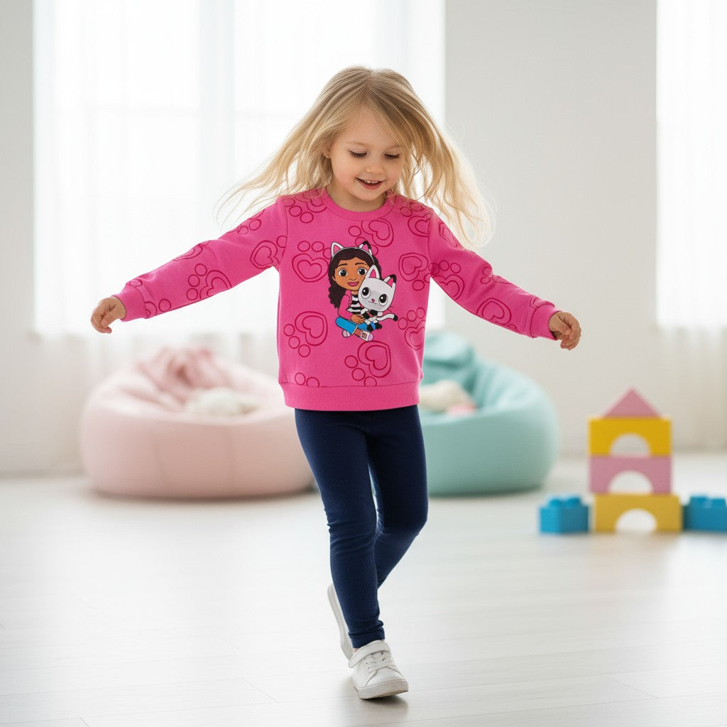 Gabby´s Dollhouse Sweatshirt für Kinder Gr. 98 - 116 cm