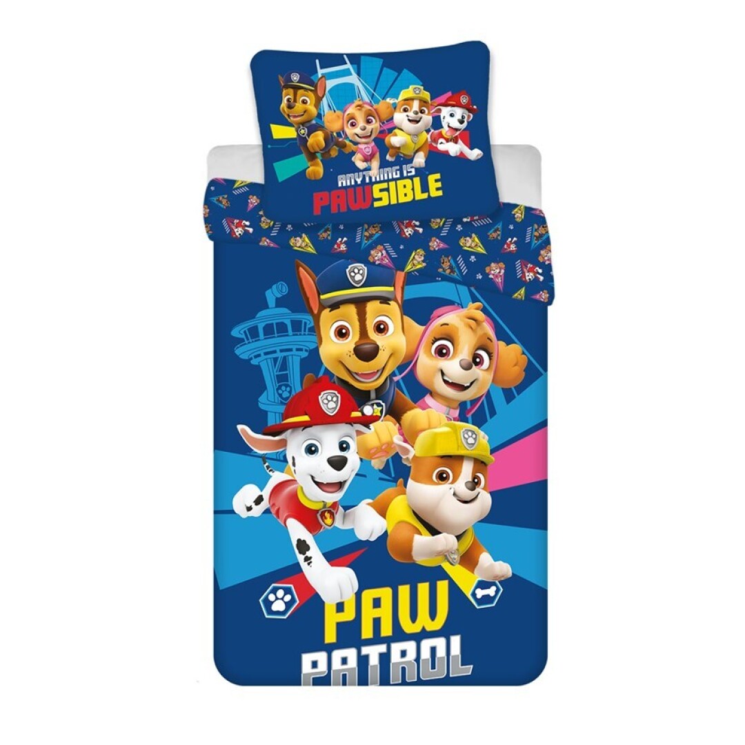 Paw Patrol Kinderbettwäsche Set 2-tlg. 135-140 x 200 cm