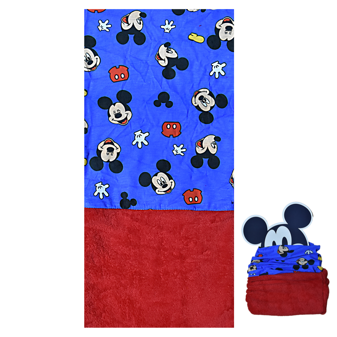 Mickey Mouse Loop - Schlauchschal mit Fleece