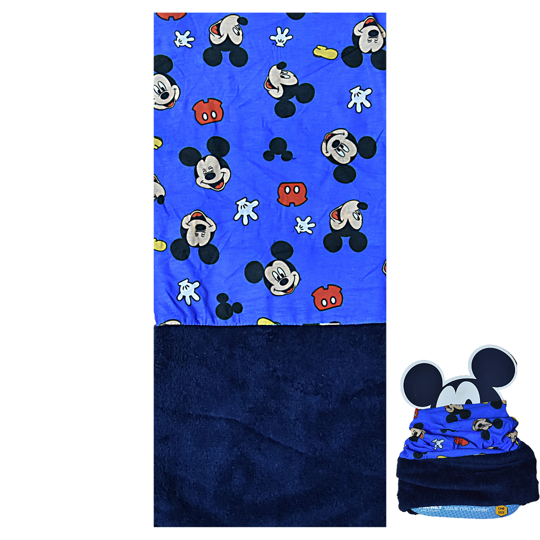 Mickey Mouse Loop - Schlauchschal mit Fleece