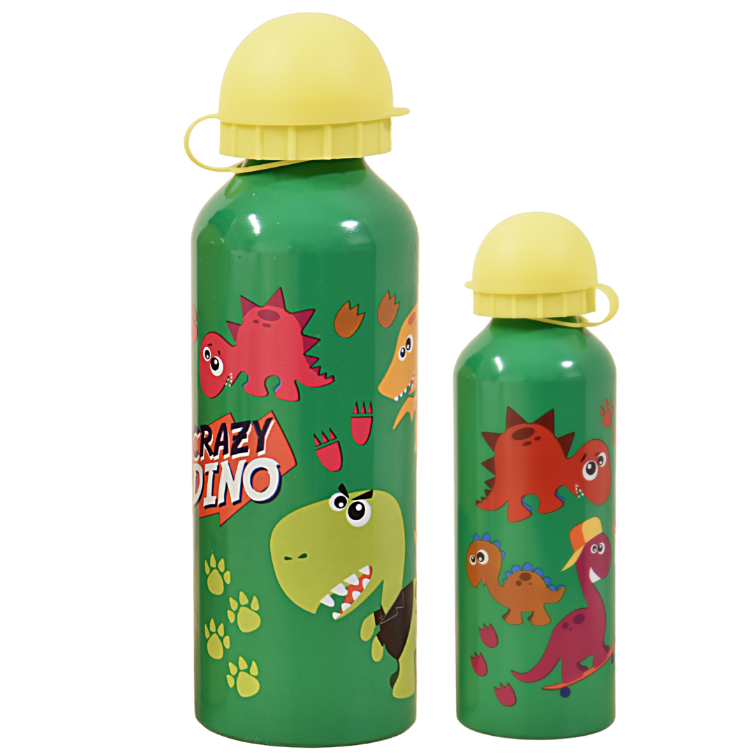 Crazy Dino Alu-Trinkflasche 500 ml