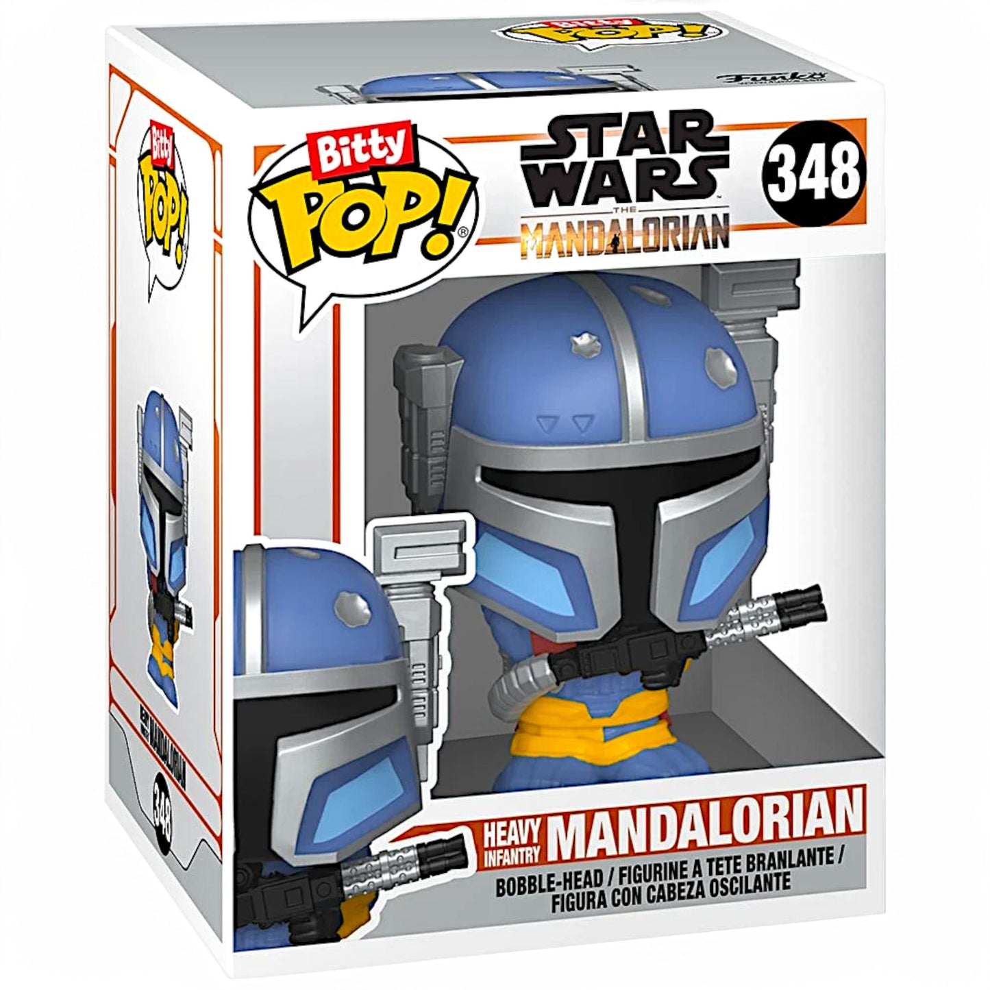 Funko Spielfigur Bitty POP! Star Wars Mandalorian 4er-Pack zum sammeln