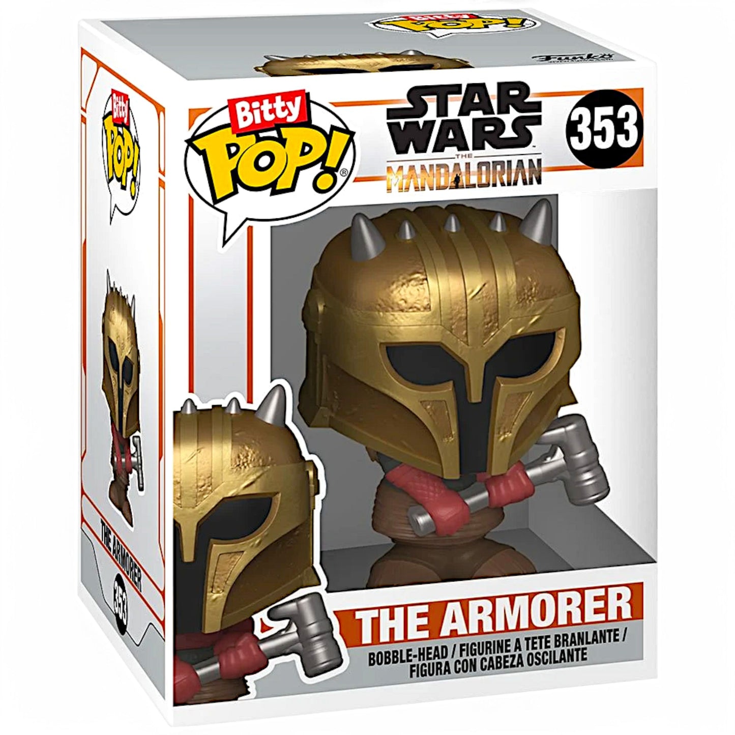 Funko Spielfigur Bitty POP! Star Wars Mandalorian 4er-Pack zum sammeln
