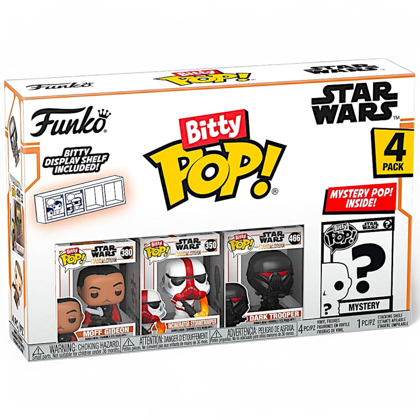 Funko Spielfigur Bitty POP! Star Wars Mandalorian 4er-Pack zum sammeln