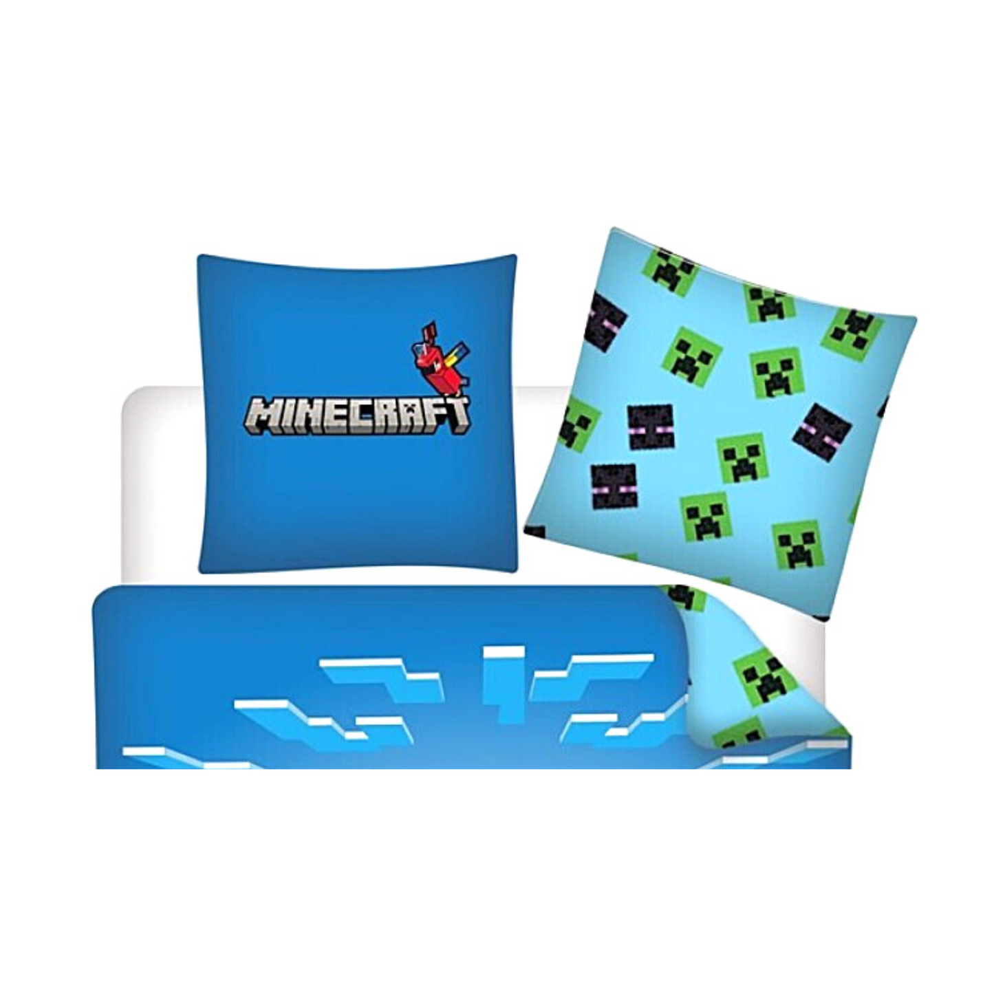 Minecraft Bettwäsche Set 2-tlg. 135-140x 200 cm