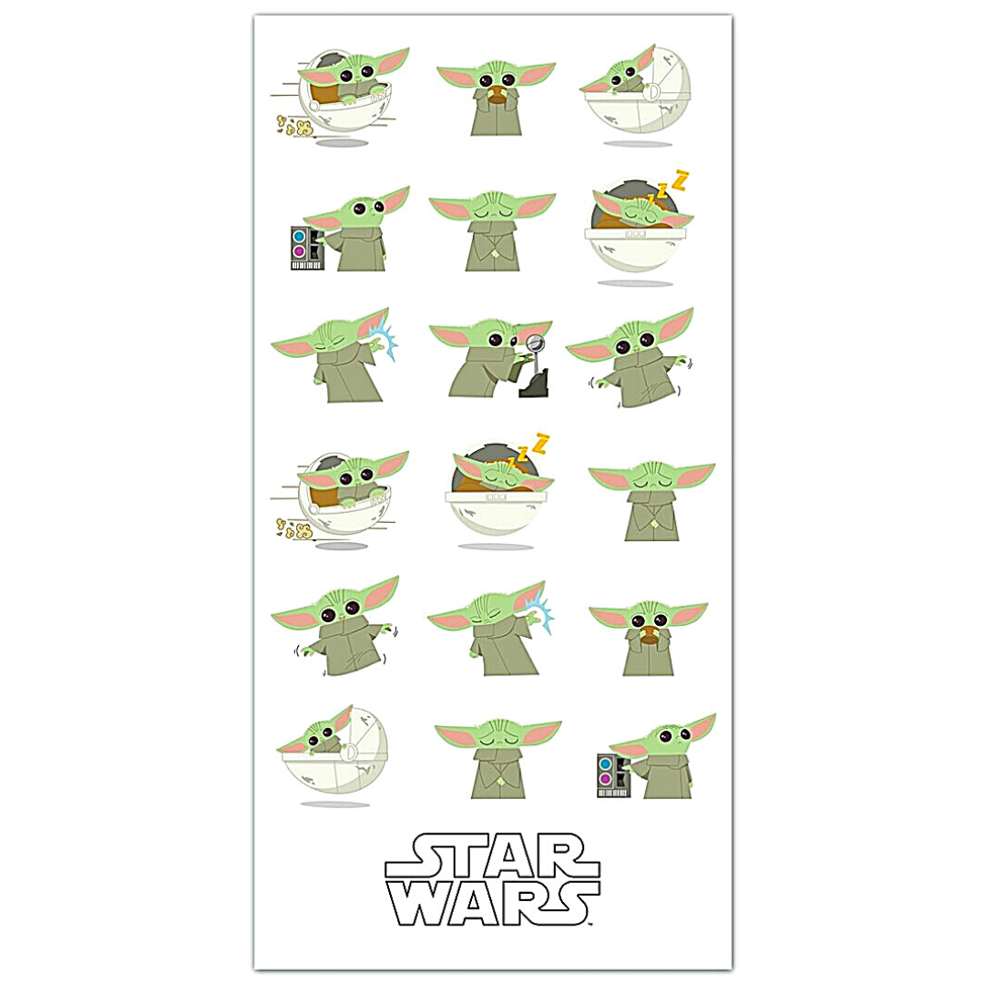Star Wars Bade-/Strandtuch Baby Yoda 70 x 140 cm