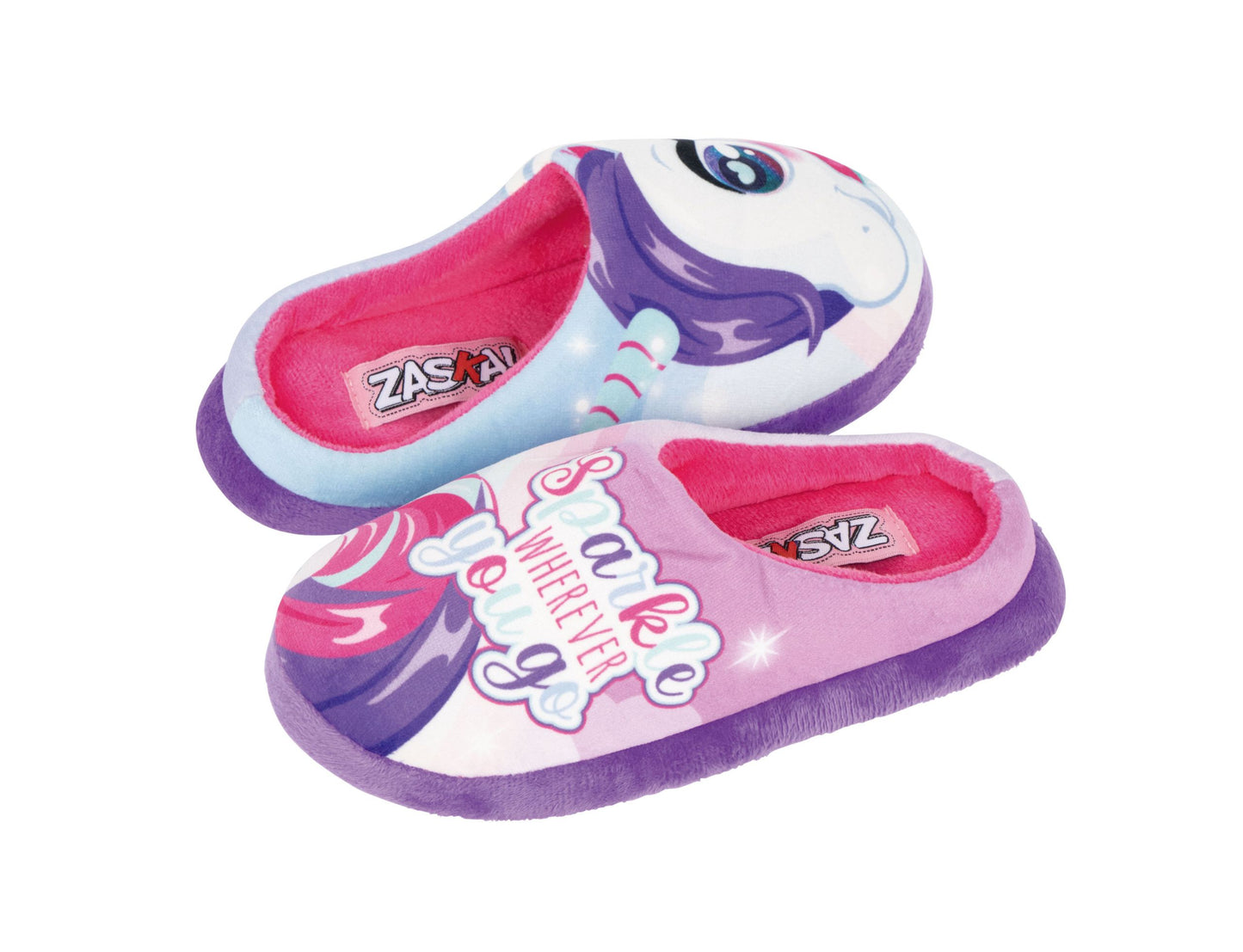 Einhorn Hausschuhe Slipper Gr. 26-31