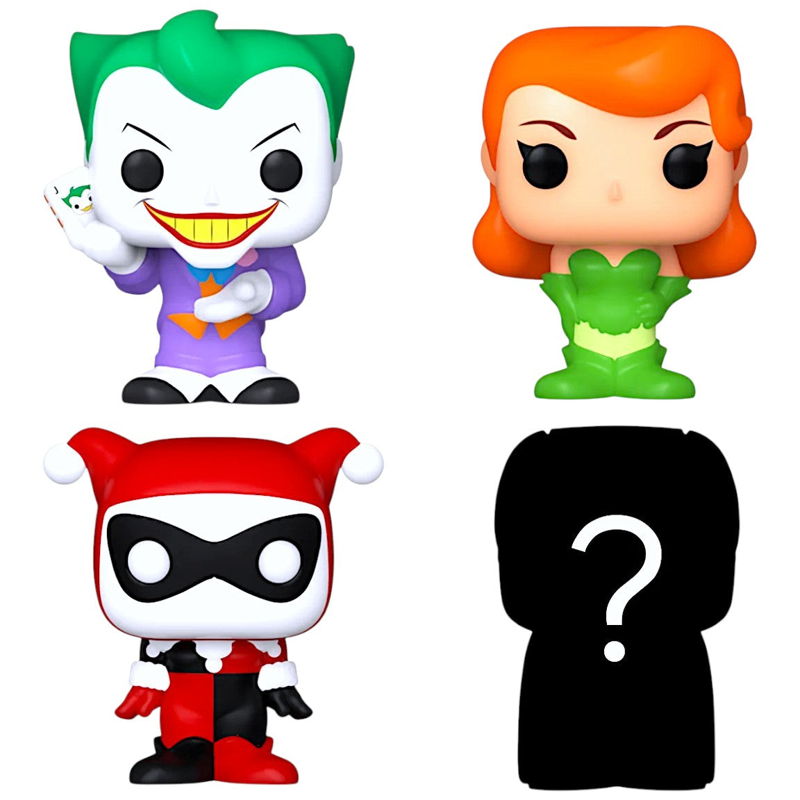 Funko Spielfigur Bitty POP! DC Comics Harley Quinn 4er-Pack zum sammeln