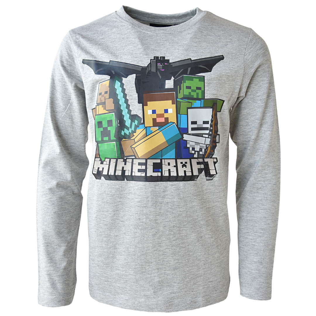 Minecraft Langarmshirt für Jungen