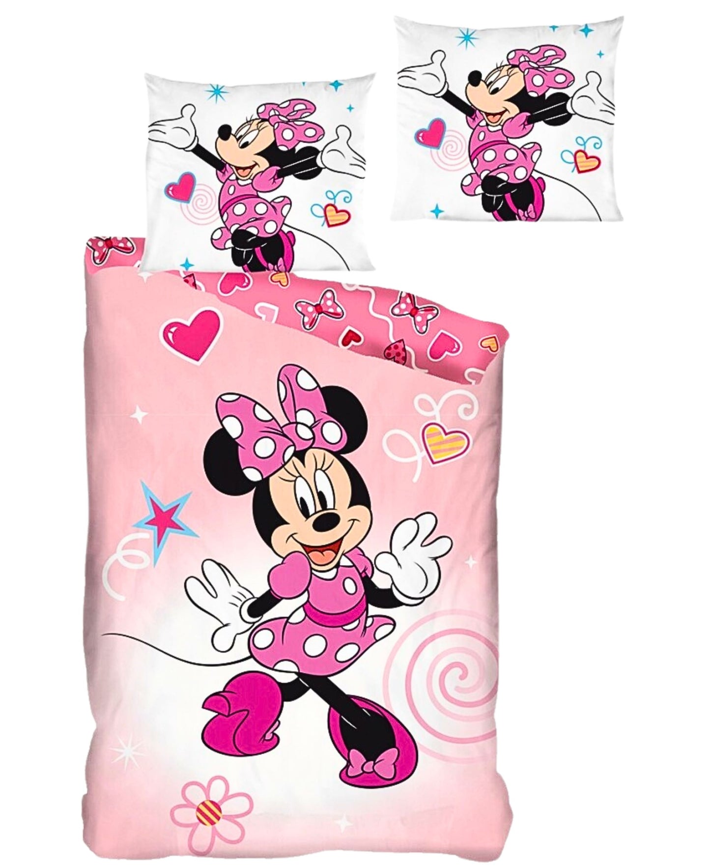 Minnie Mouse Kinderbettwäsche Set 2-tlg. 135-140 x 200 cm