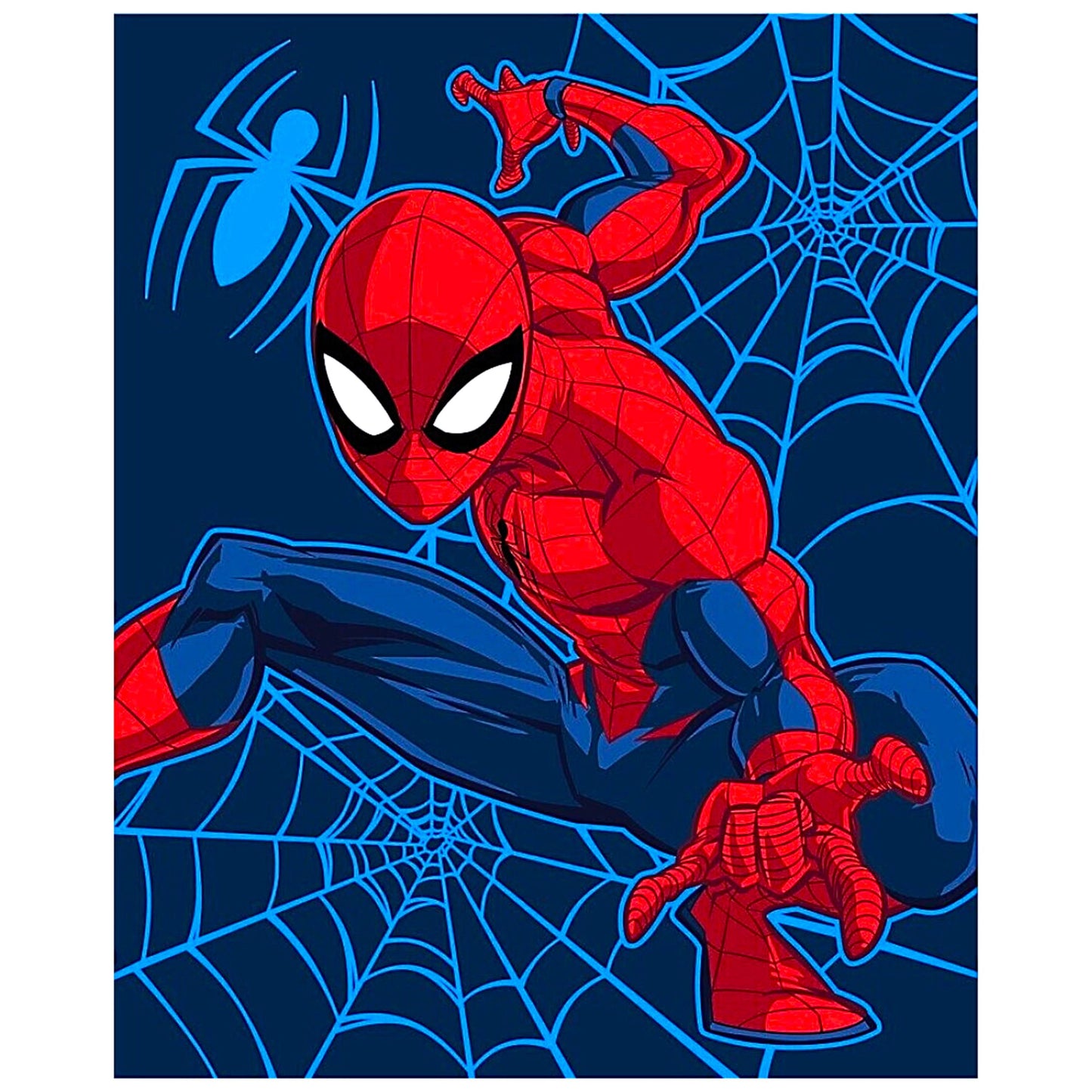 Spider-Man Flanelldecke für Kinder 130 x 160 cm