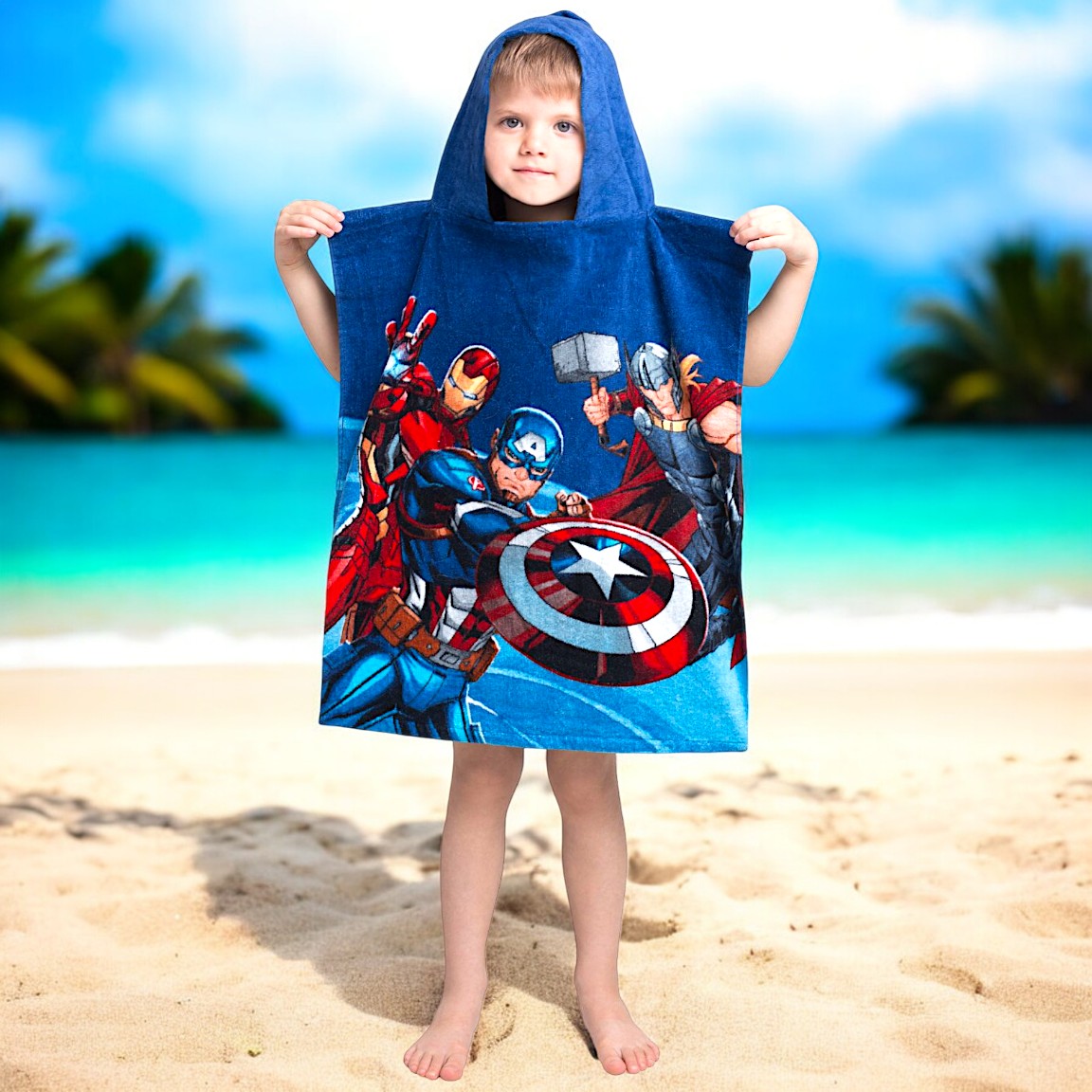 Avengers Badeponcho 50 x 115 cm