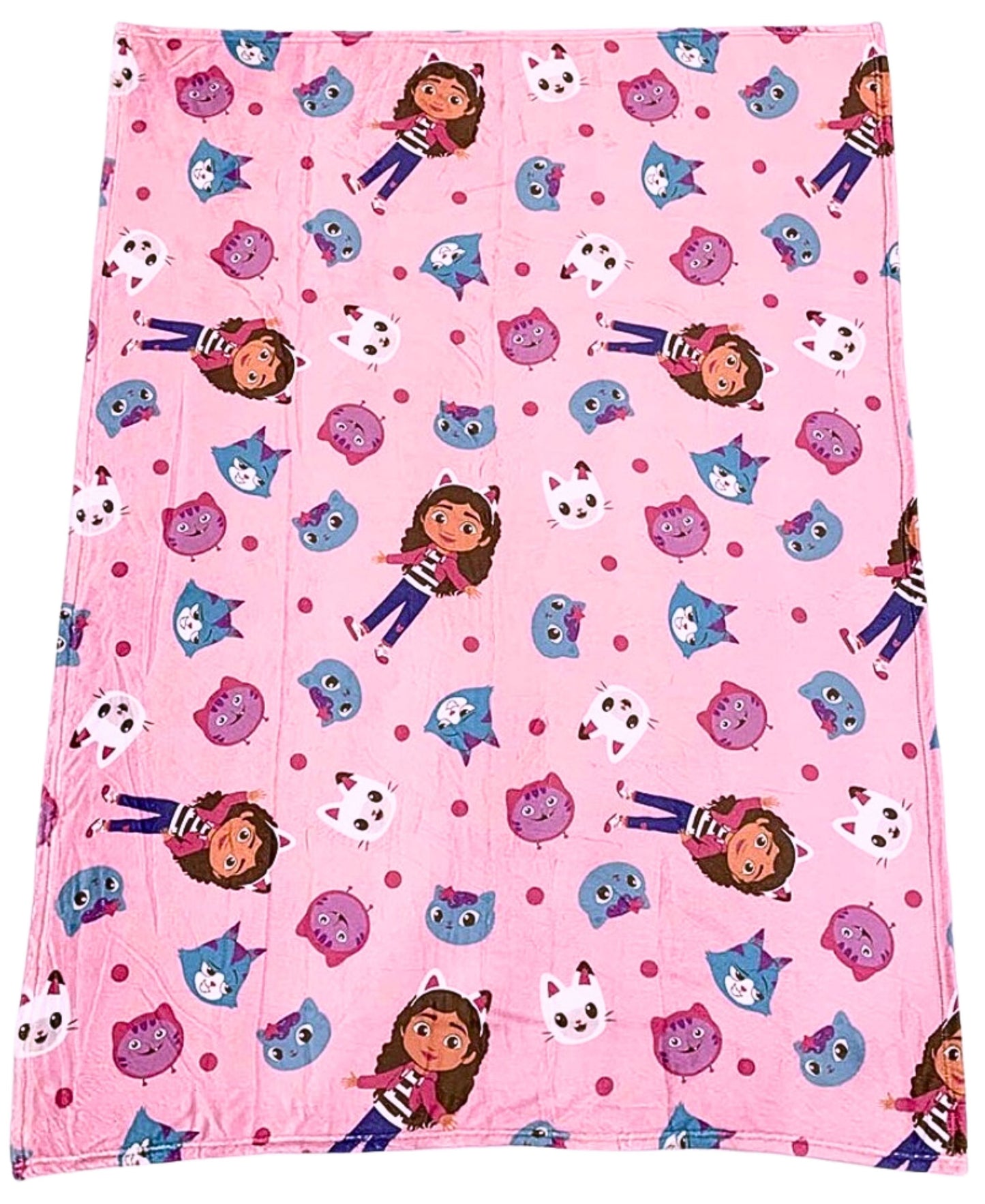 Gabby´s Dollhouse Flanelldecke für Kinder 110 x 150 cm