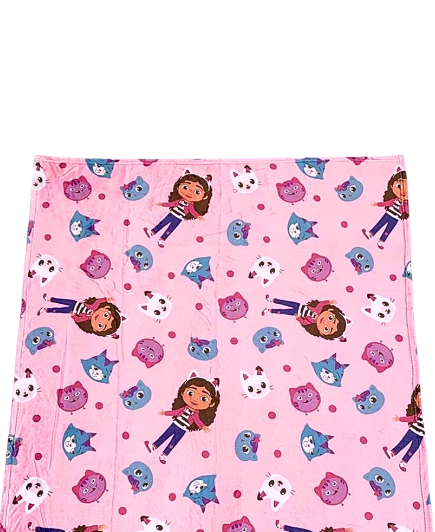 Gabby´s Dollhouse Flanelldecke für Kinder 110 x 150 cm