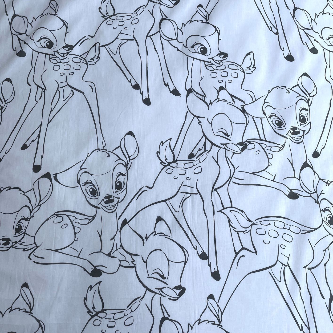 Disney Klassik Bambi Babybettwäsche Set 2-tlg. 100 x 135 cm