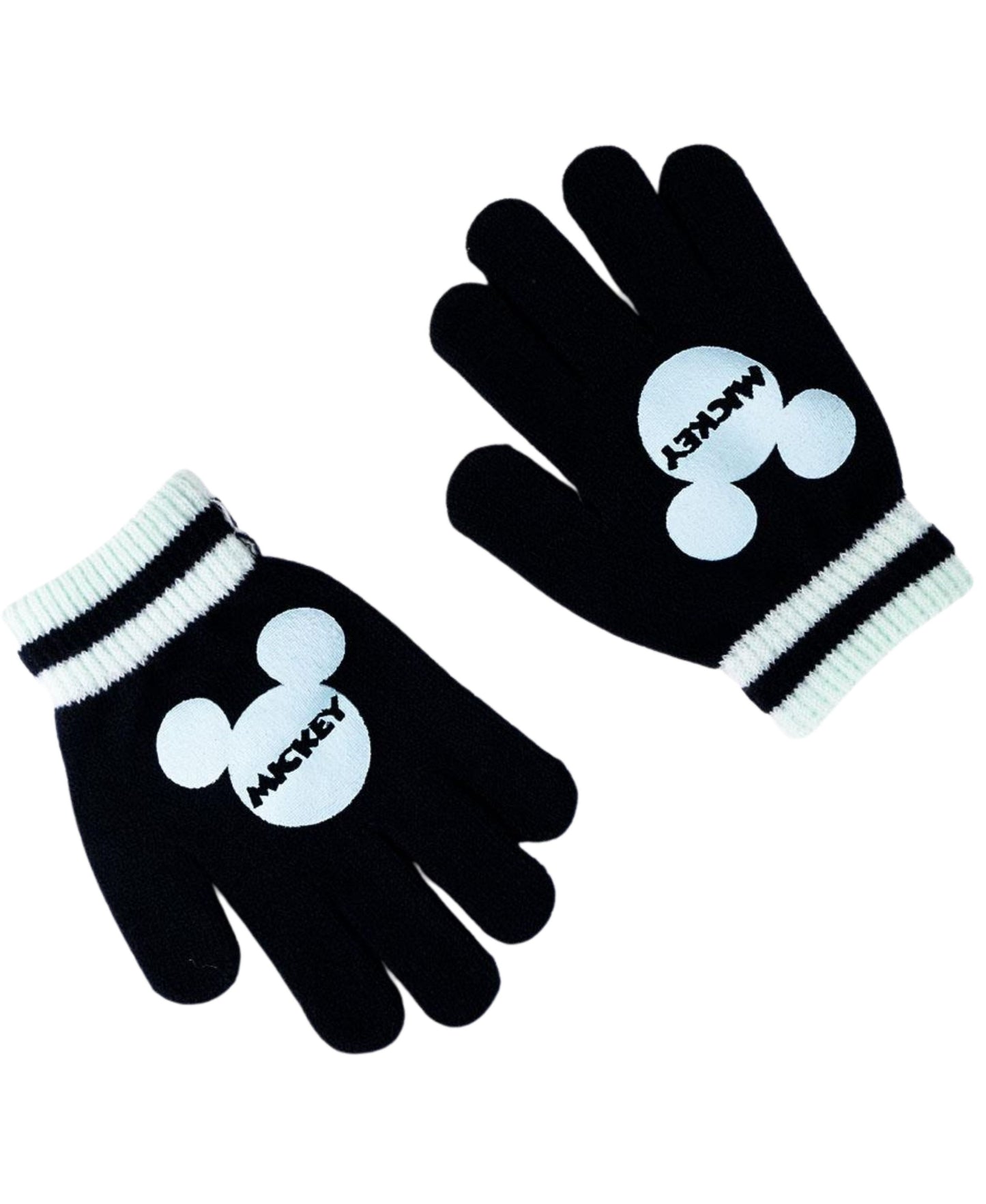 Mickey Mouse Winter Mütze & Handschuhe Set 2-teilig