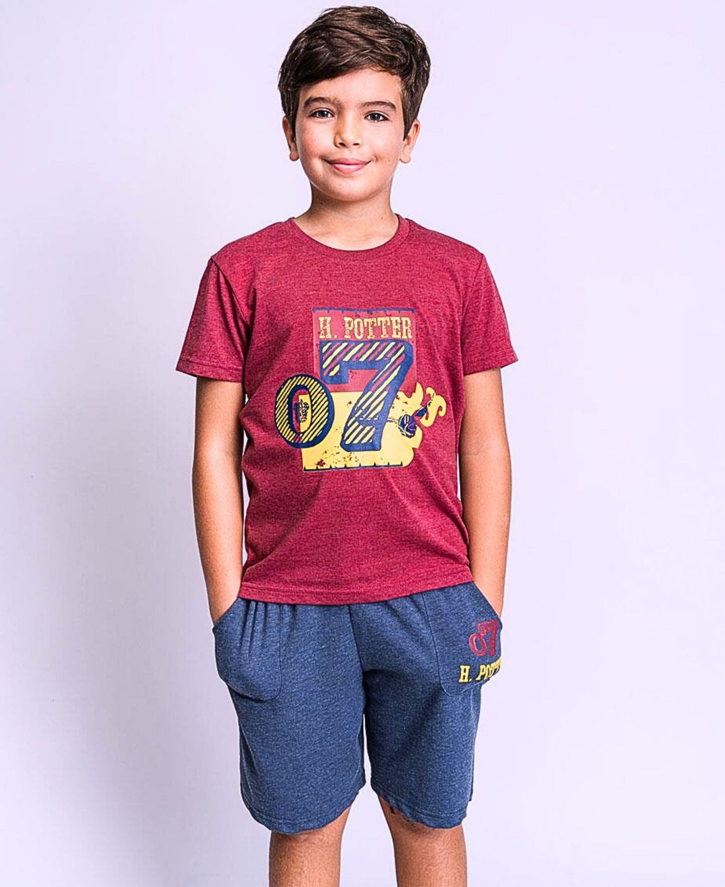 Set T-Shirt & Shorts Harry Potter für Jungen