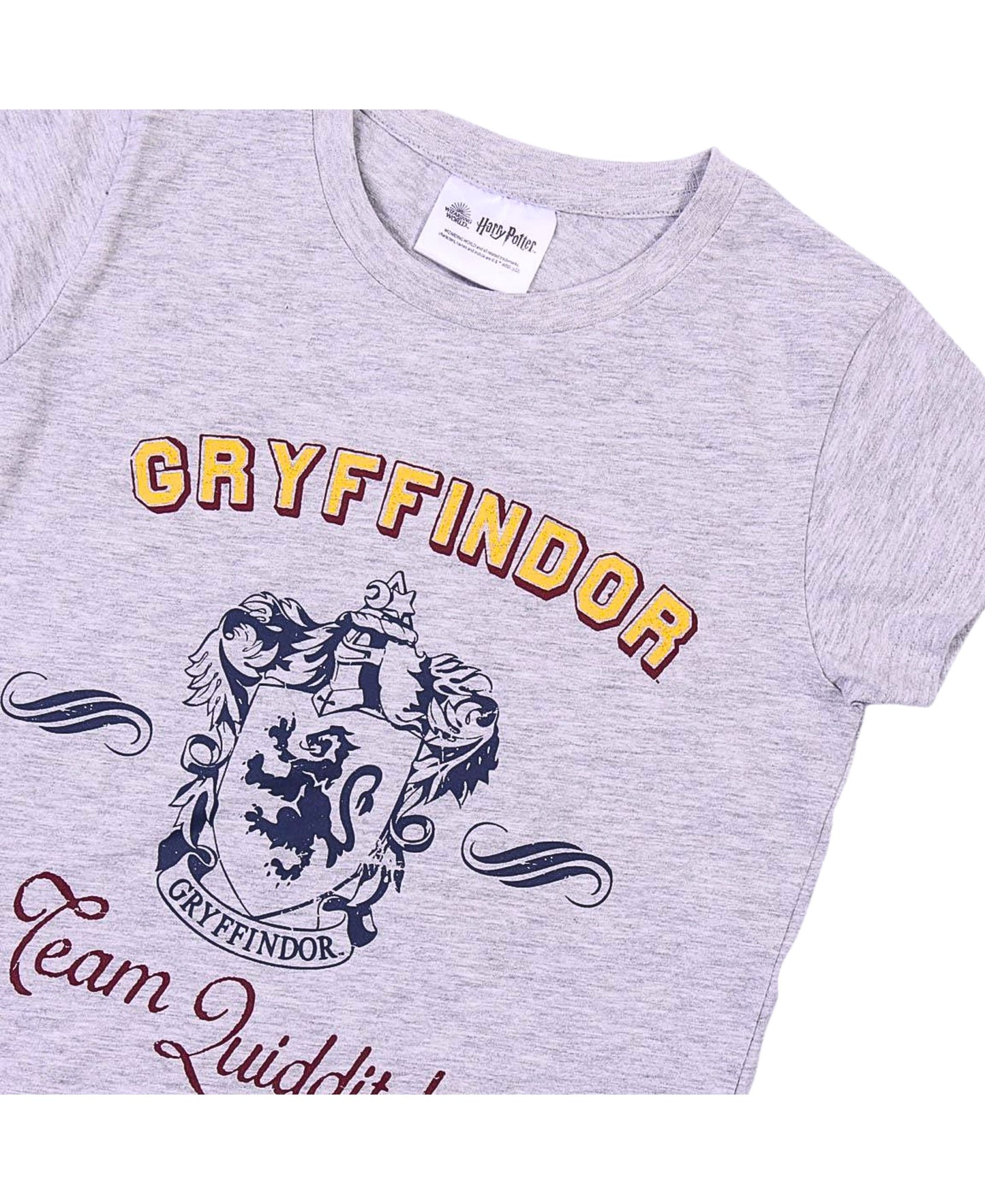 Schlafanzug kurz Harry Potter Gryffindor für Mädchen
