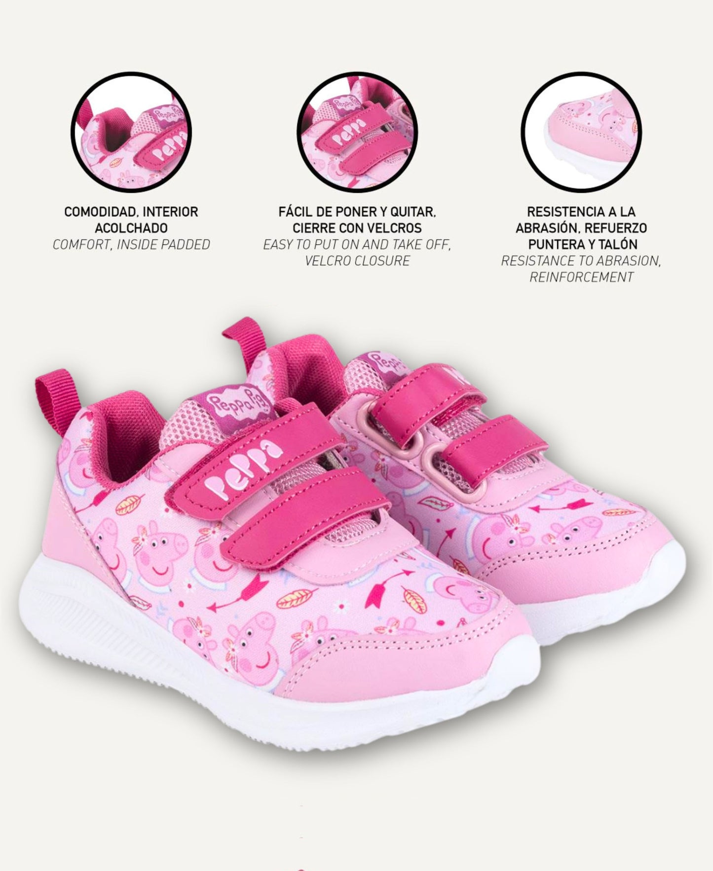 Peppa Pig Sneaker für Mädchen