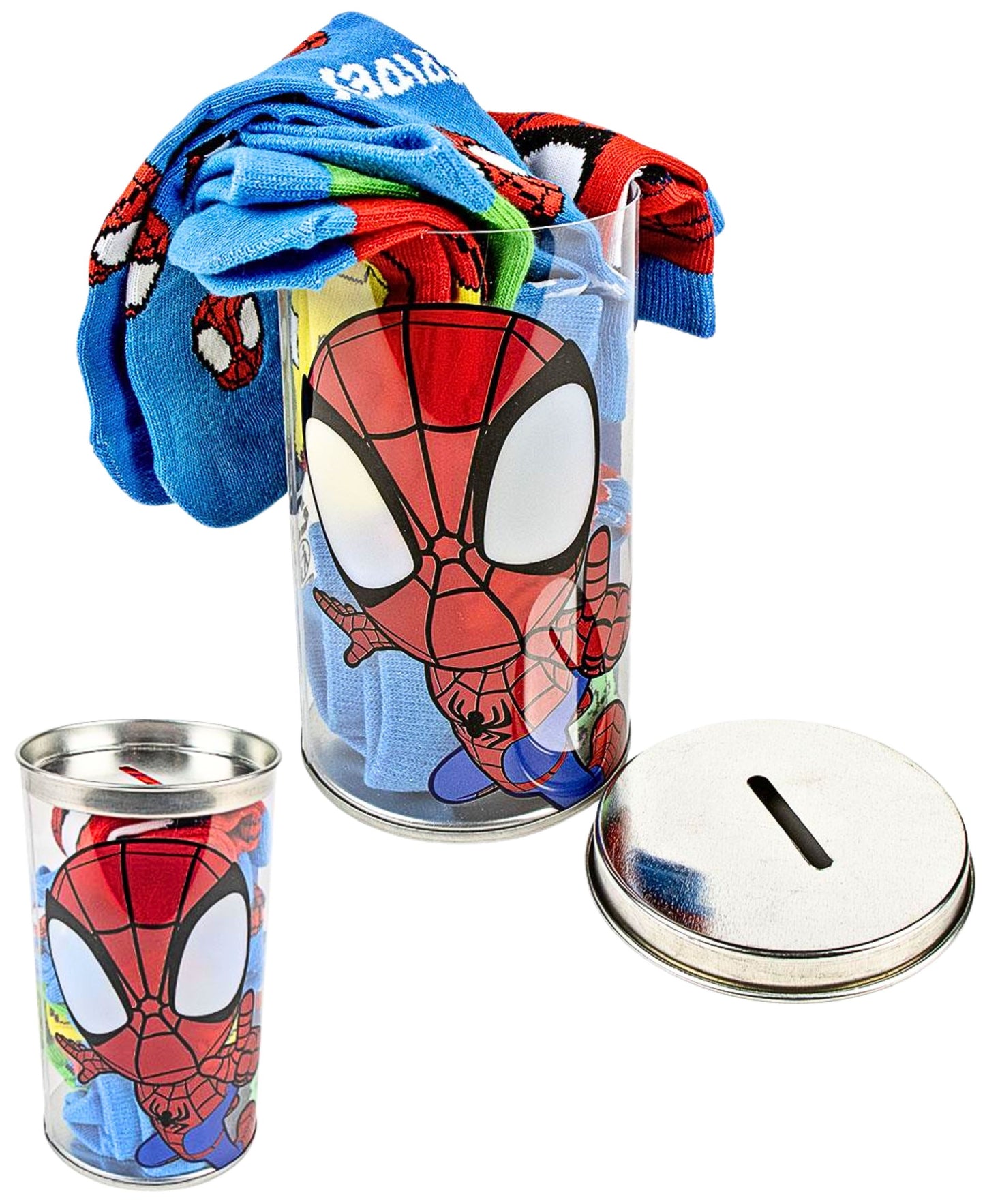 Spidey 4er - Pack Socken in Spardose Gr. 23-30