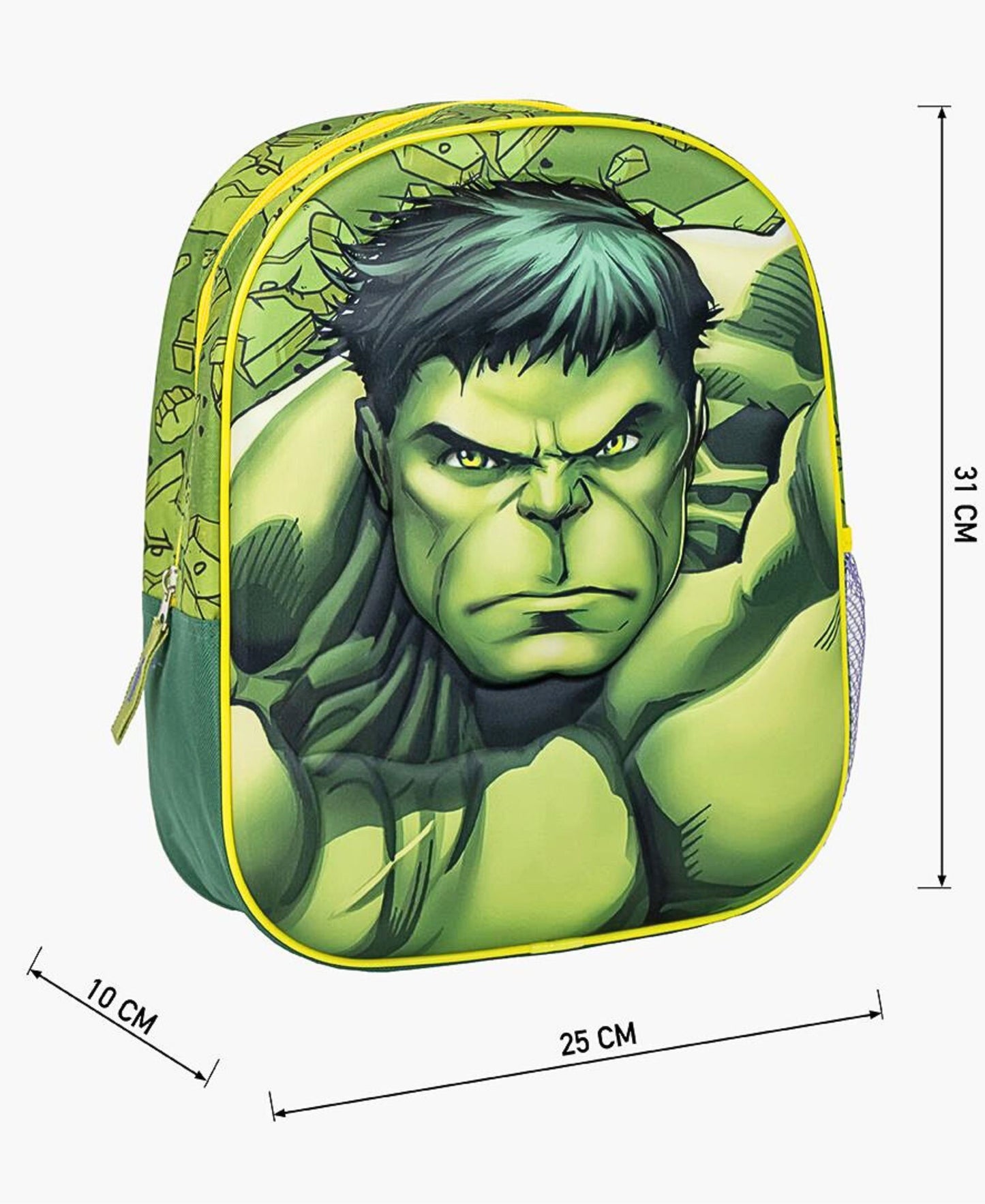 Marvel Hulk 3D Kinderrucksack 31x25x10 cm